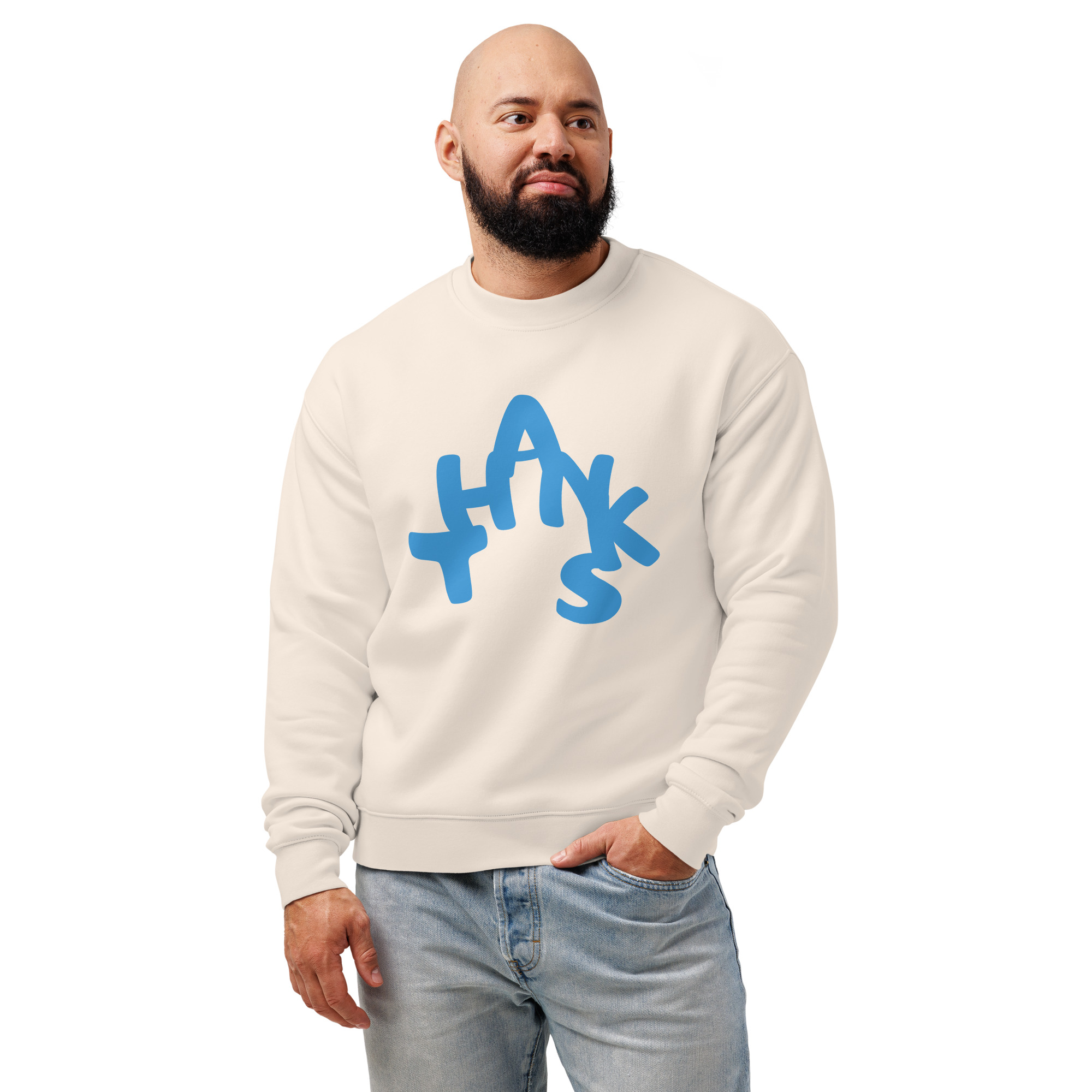 Unisex relax crew neck sweatshirt