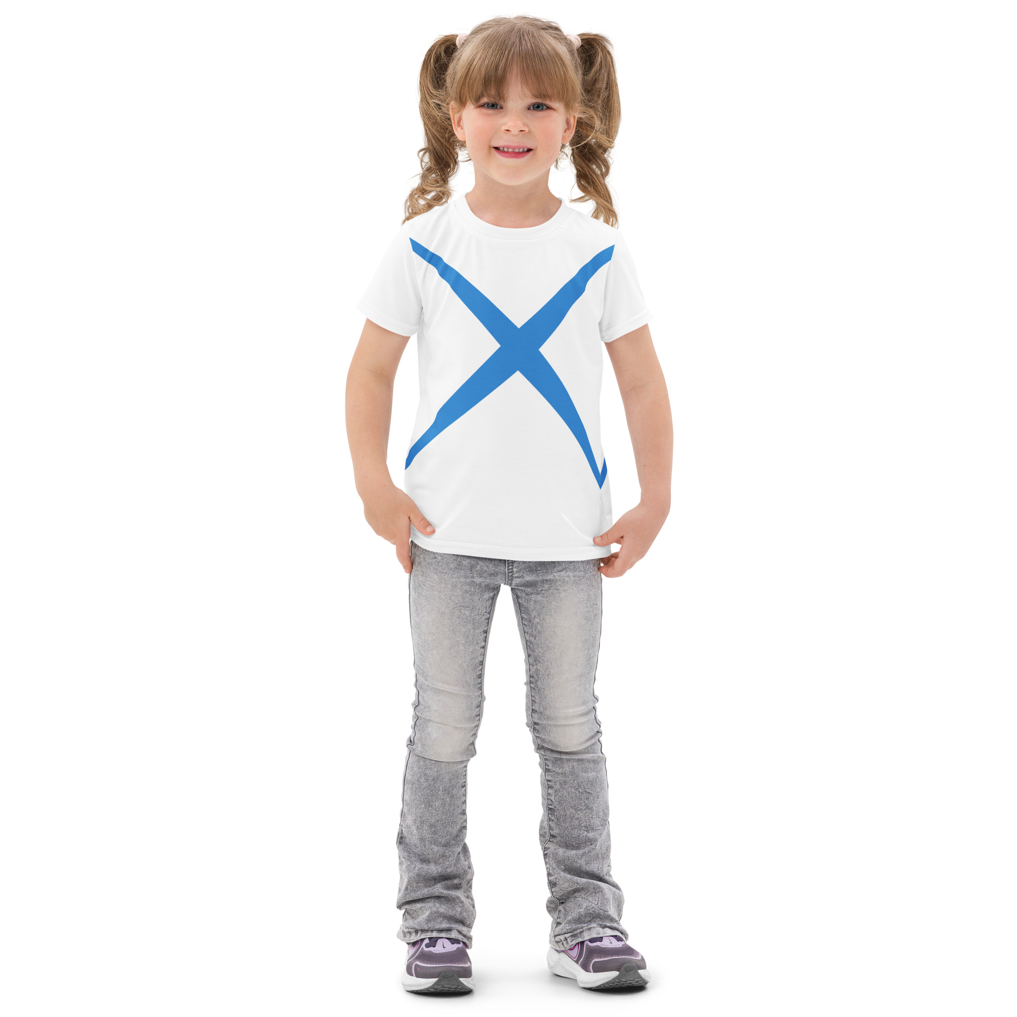 Children’s cotton round neck tee