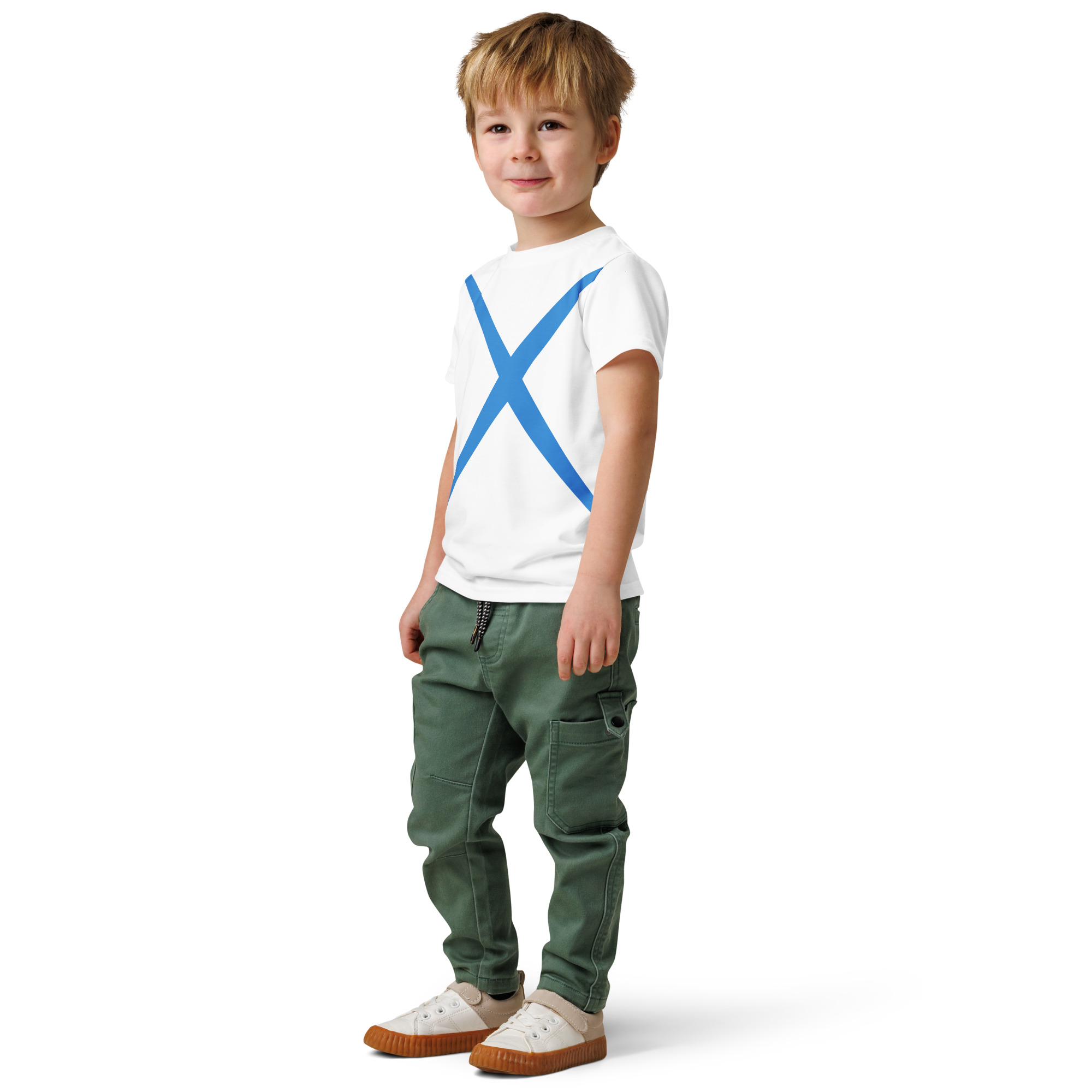 Children’s cotton round neck tee