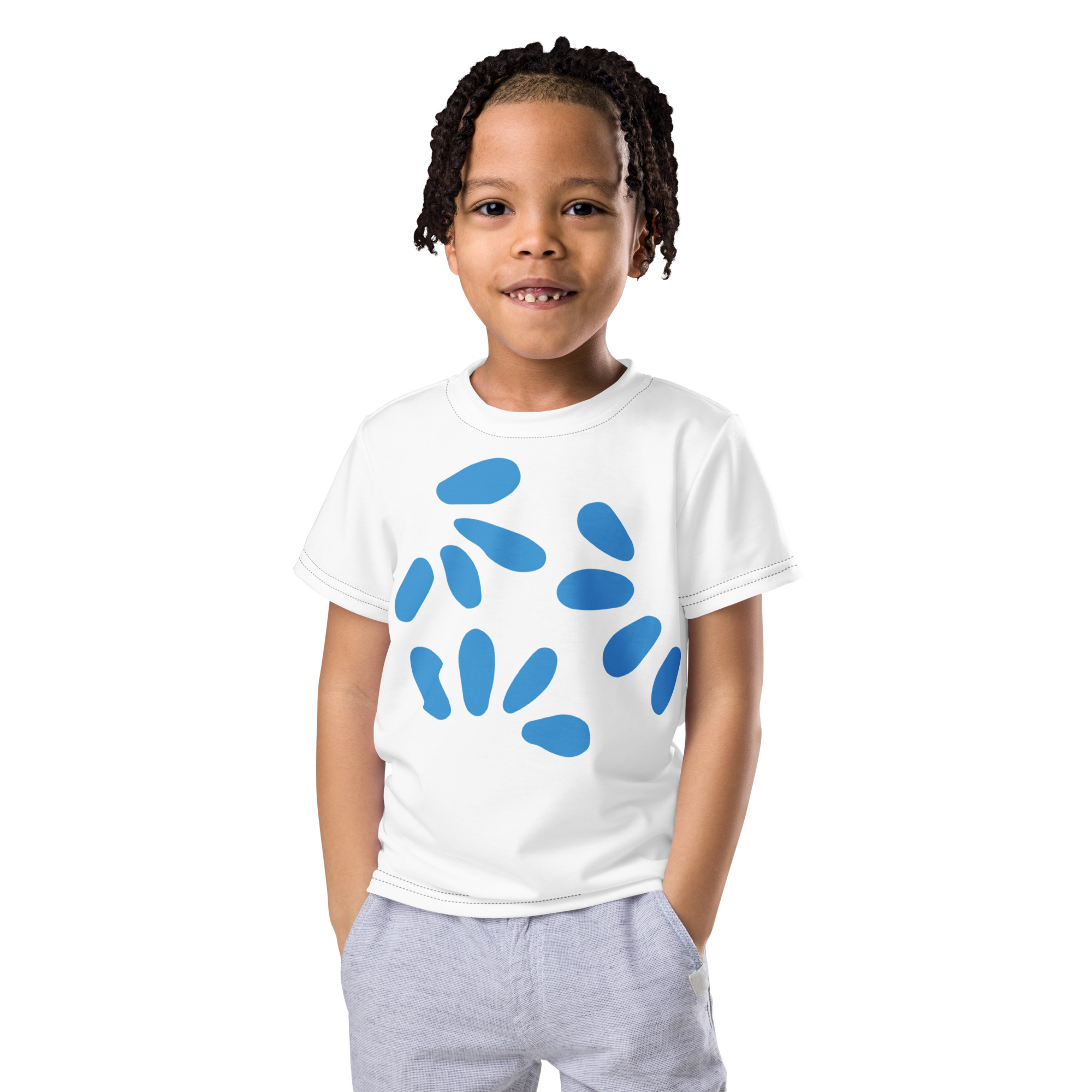 Boys’ and girls’ crew neck t-shirt
