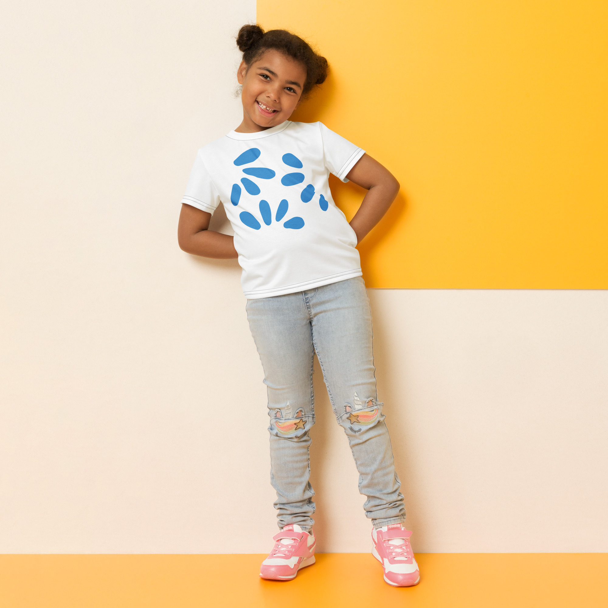 Boys’ and girls’ crew neck t-shirt