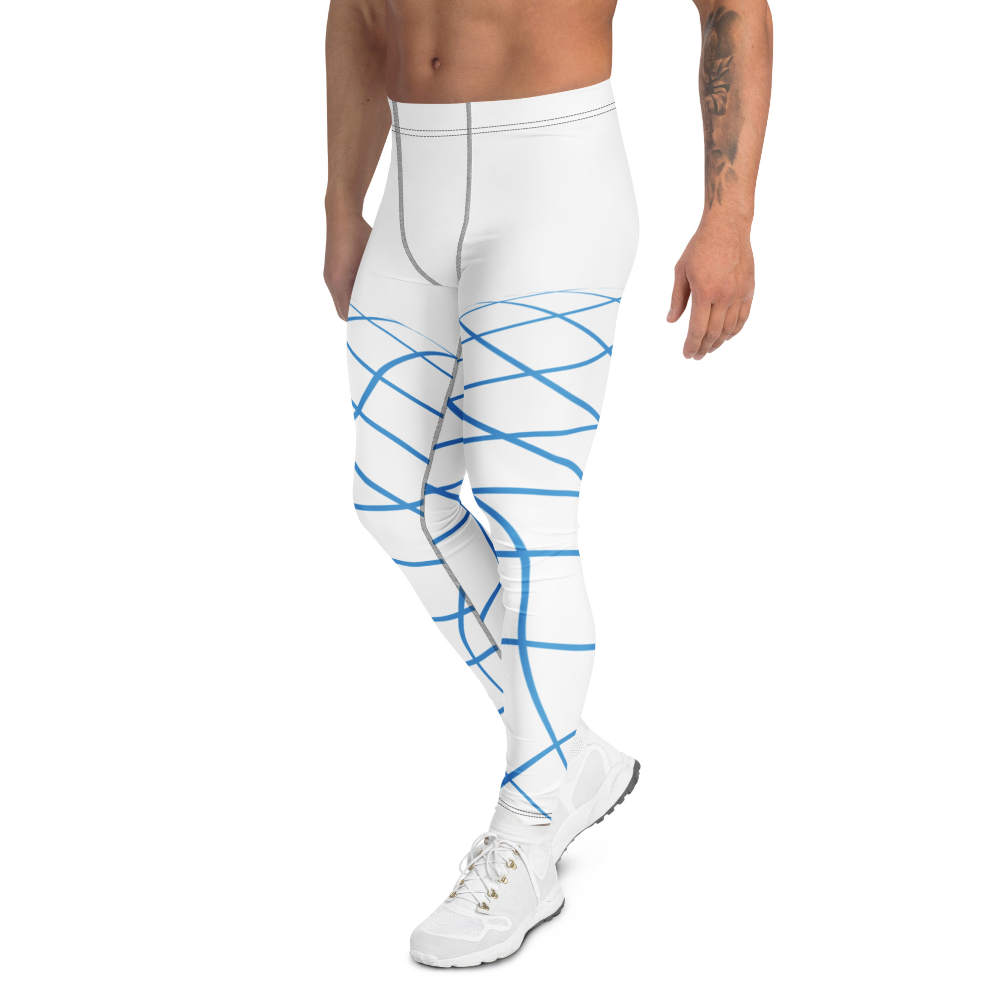 Men’s Performance Grid Compression Leggings