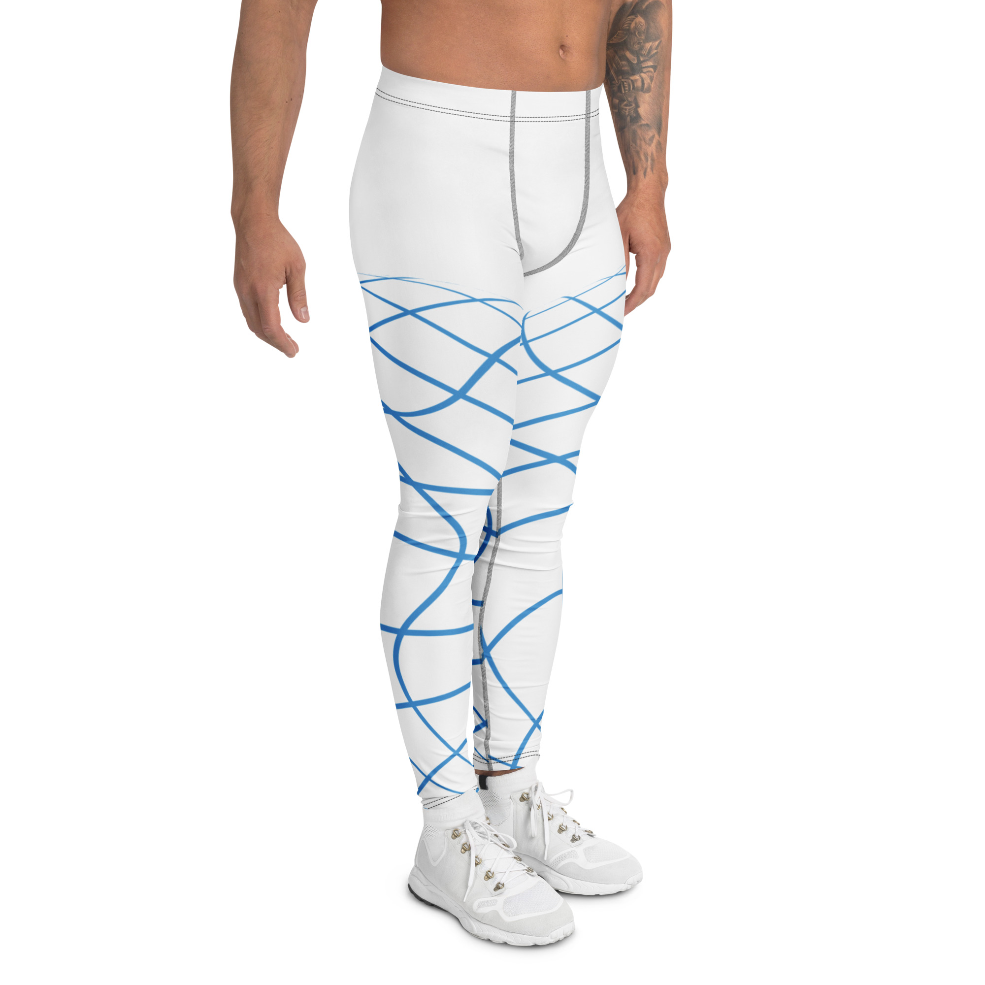 Men’s Performance Grid Compression Leggings