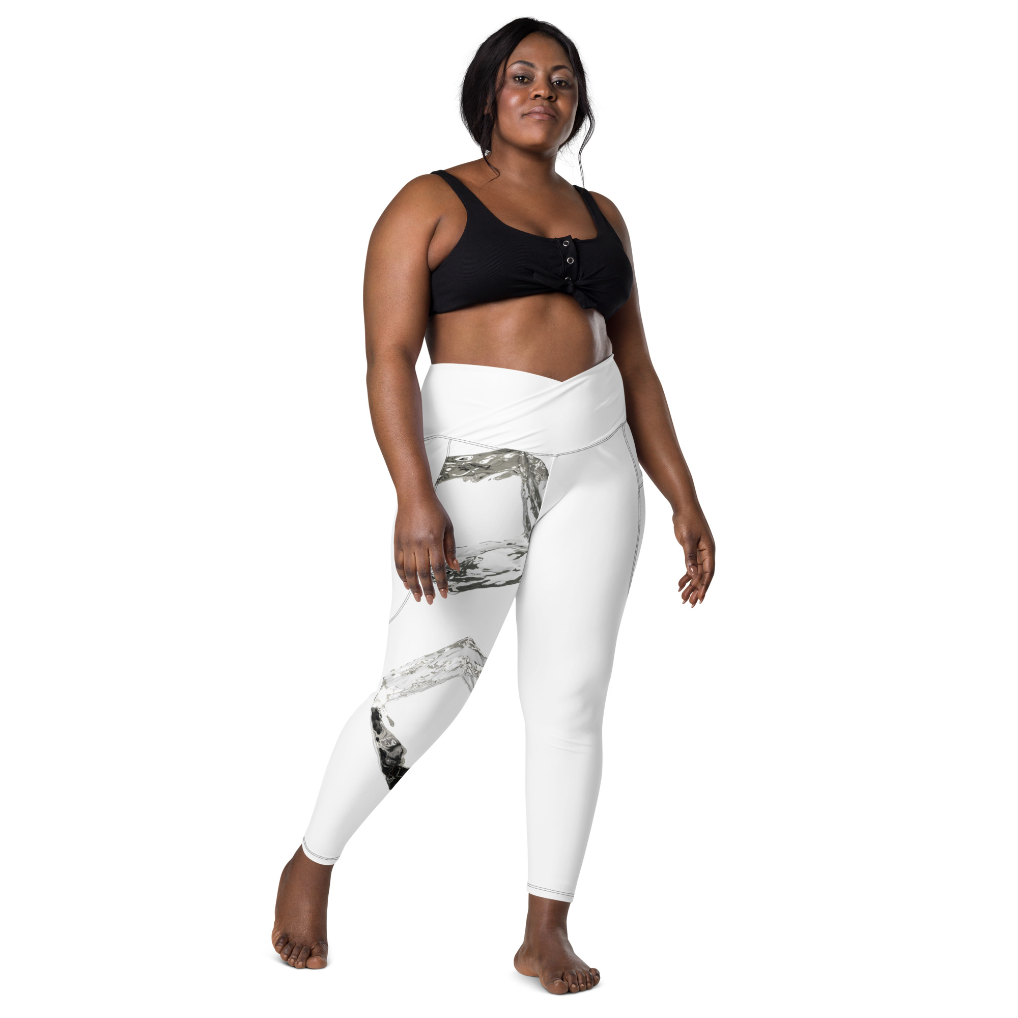 Cross-Waist Pocket Chill Leggings