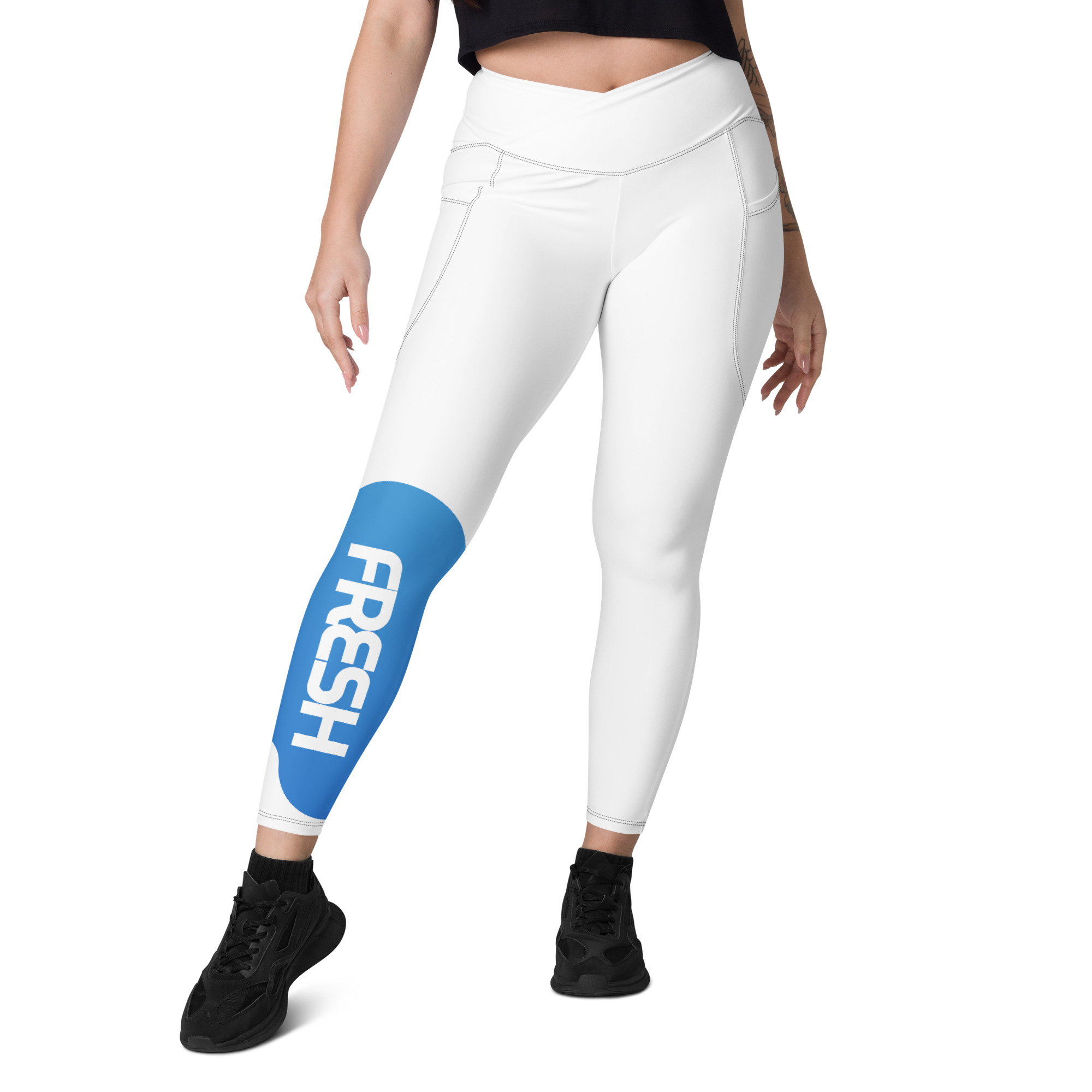 Crossover Fresh leggings with pockets