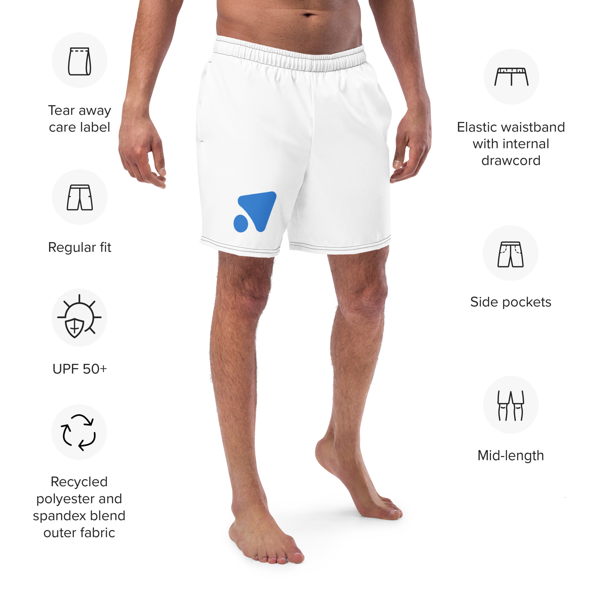 Green Swim Trunks