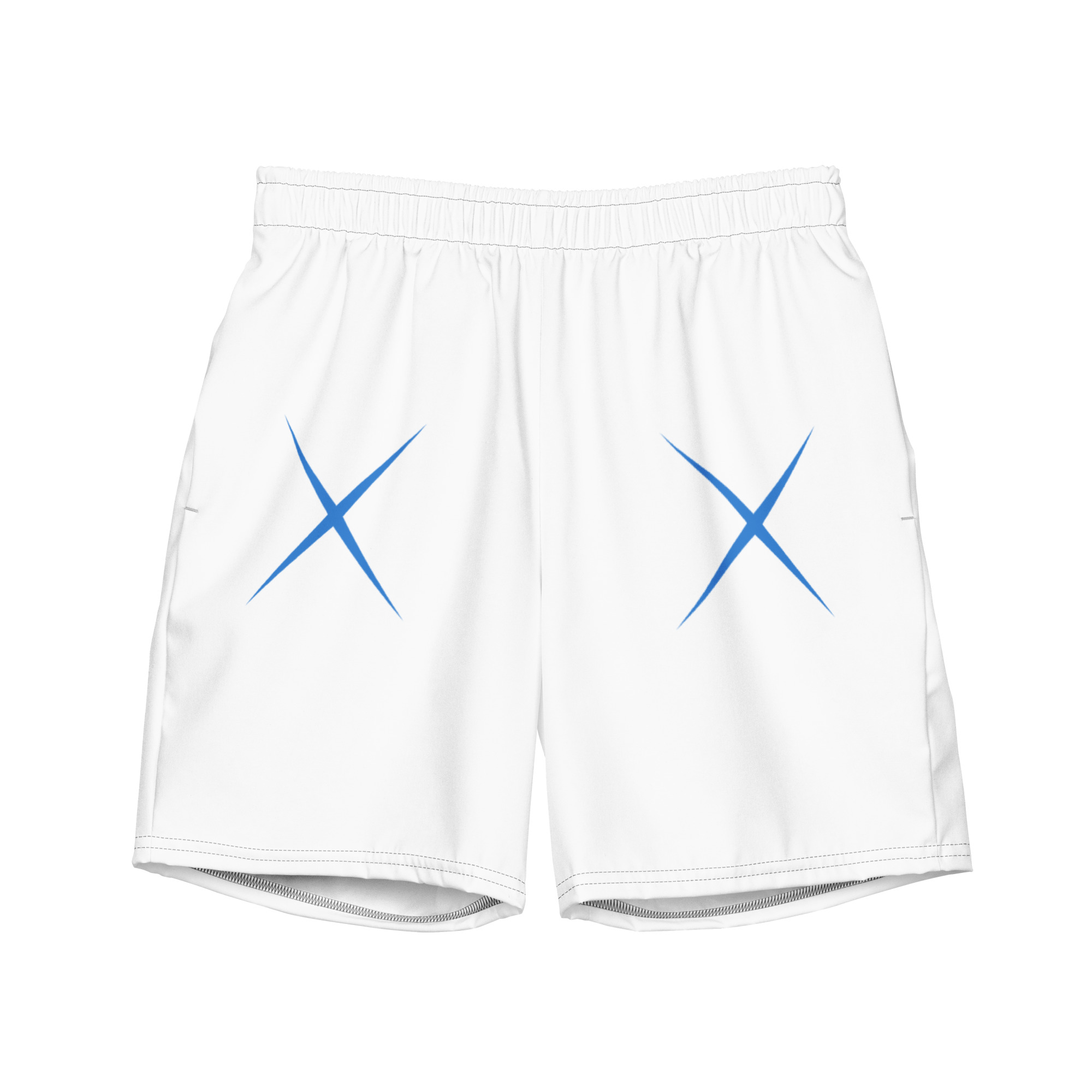 Swim trunks made from recycled materials