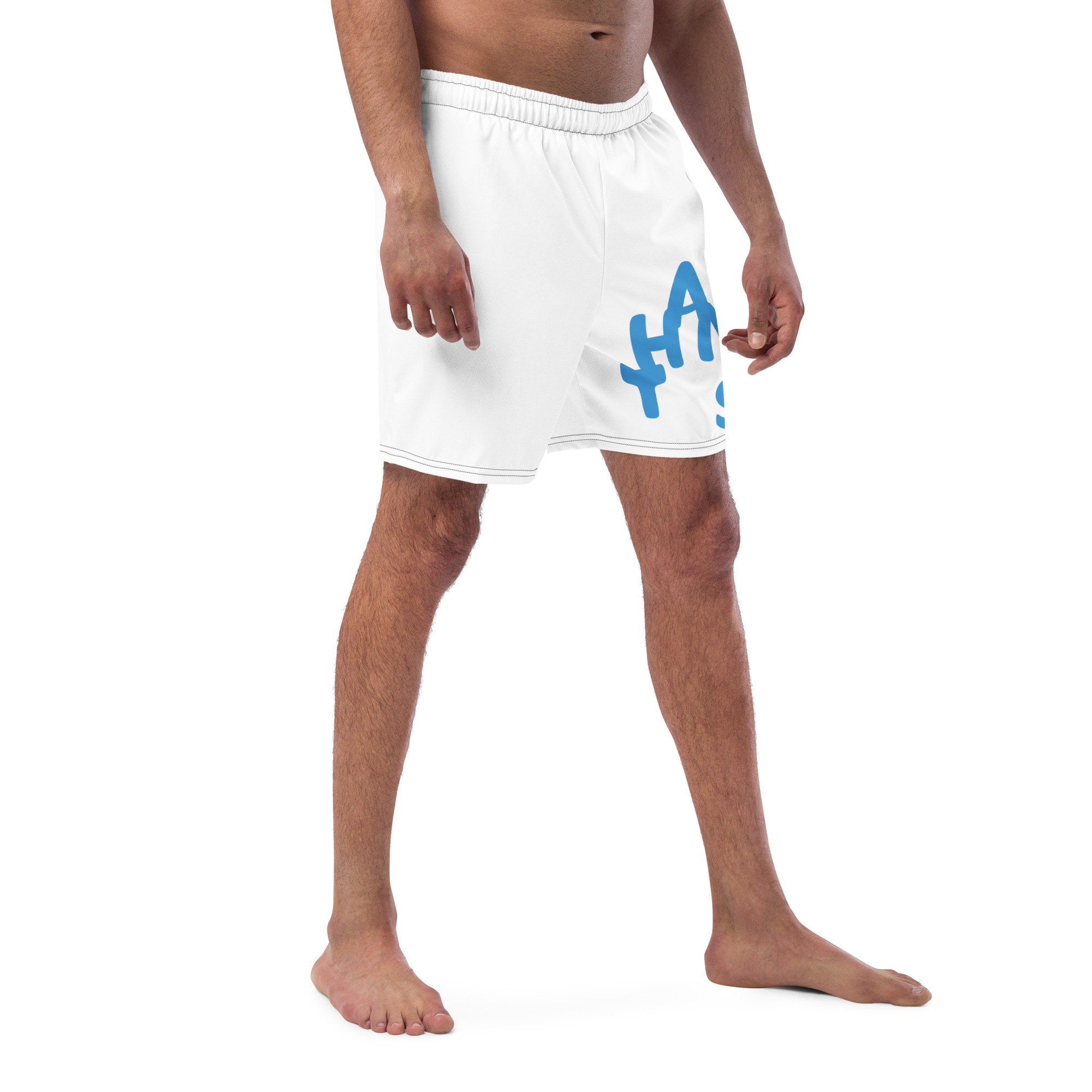Men’s Recycled Thankful Graphic Swim Trunks