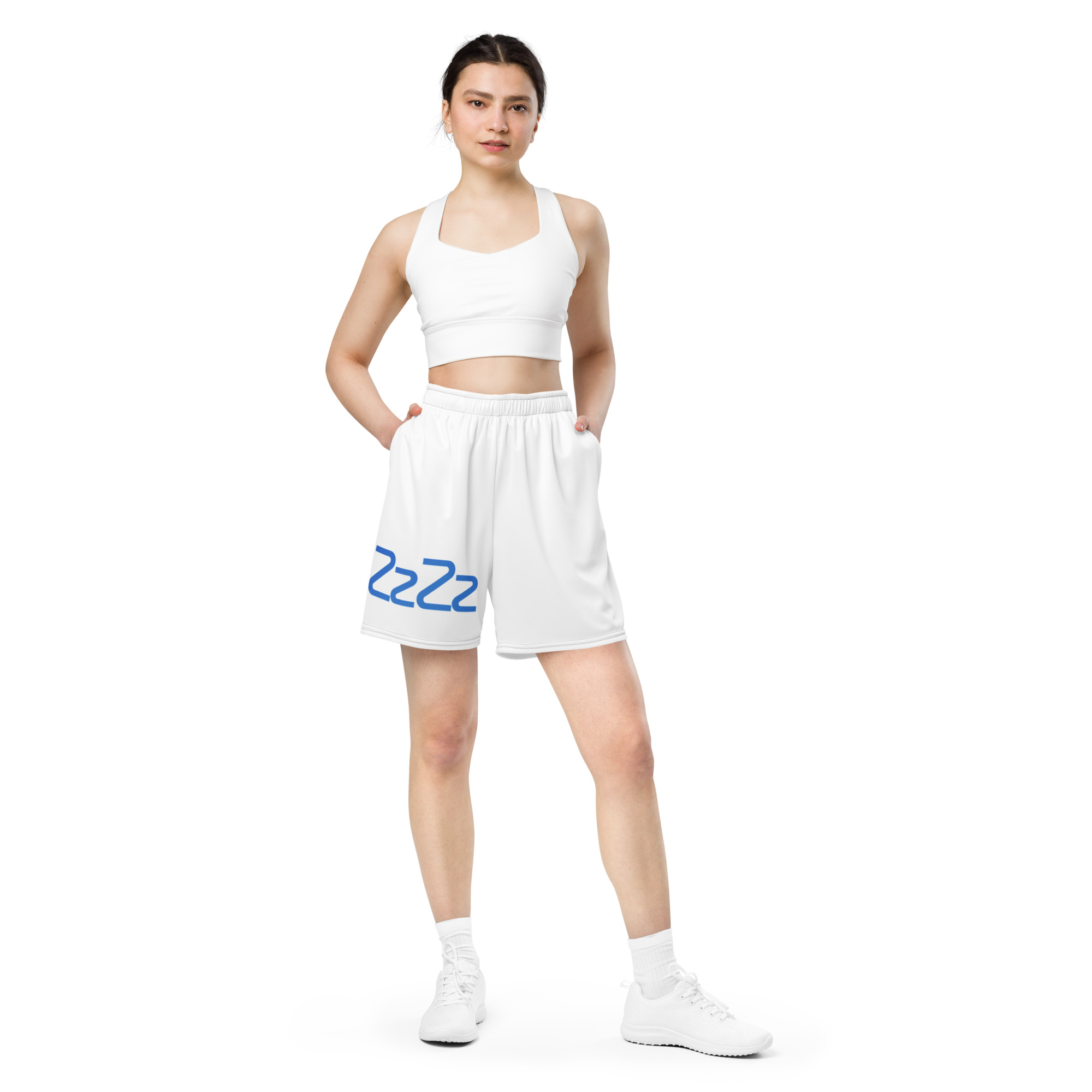 Organic mesh shorts