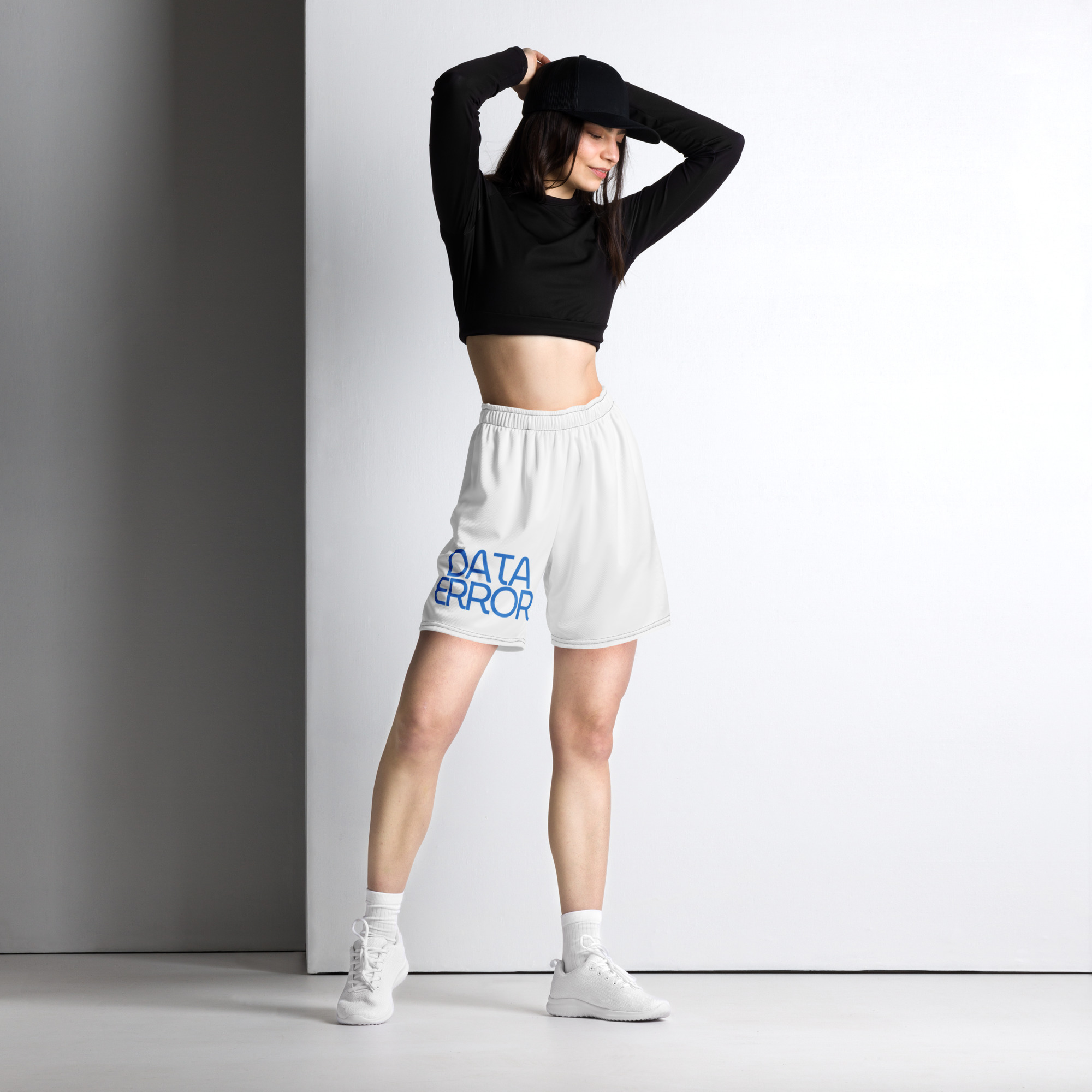 Glitch Mode Mesh Shorts