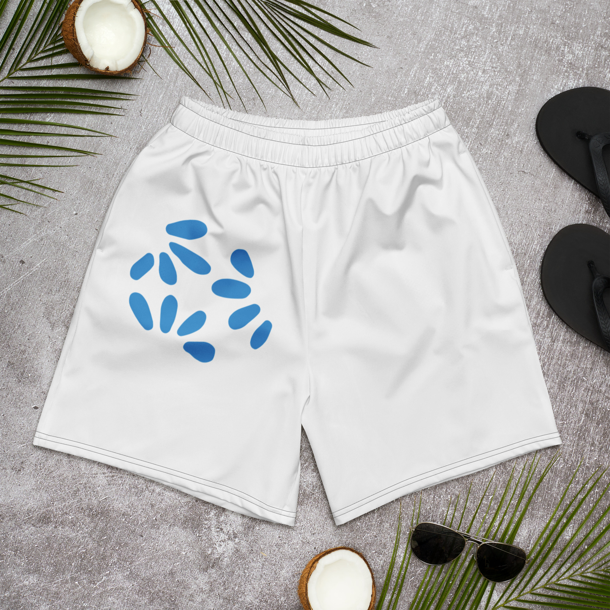 Men's athletic long shorts