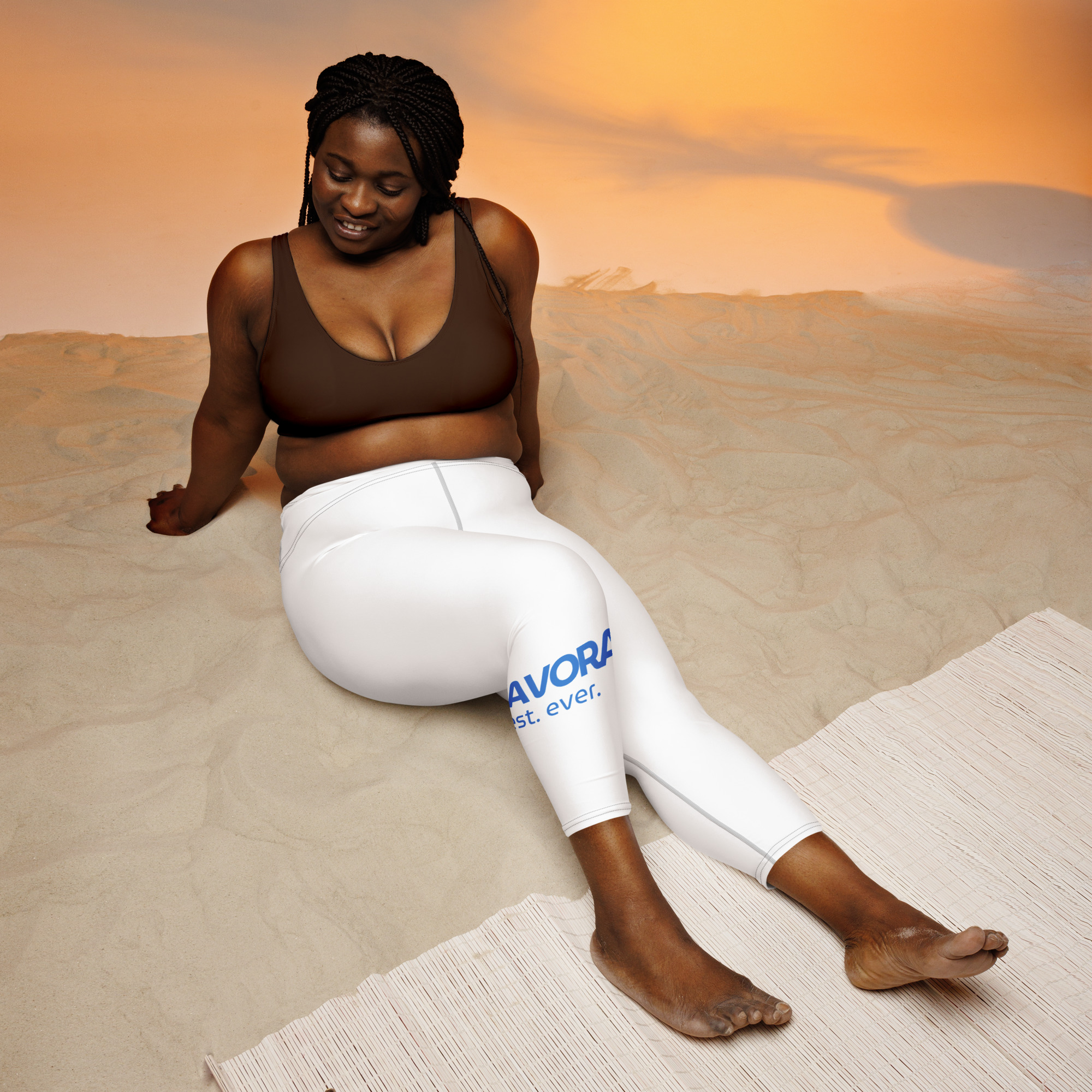 RAVORA Women’s Yoga Capri Leggings