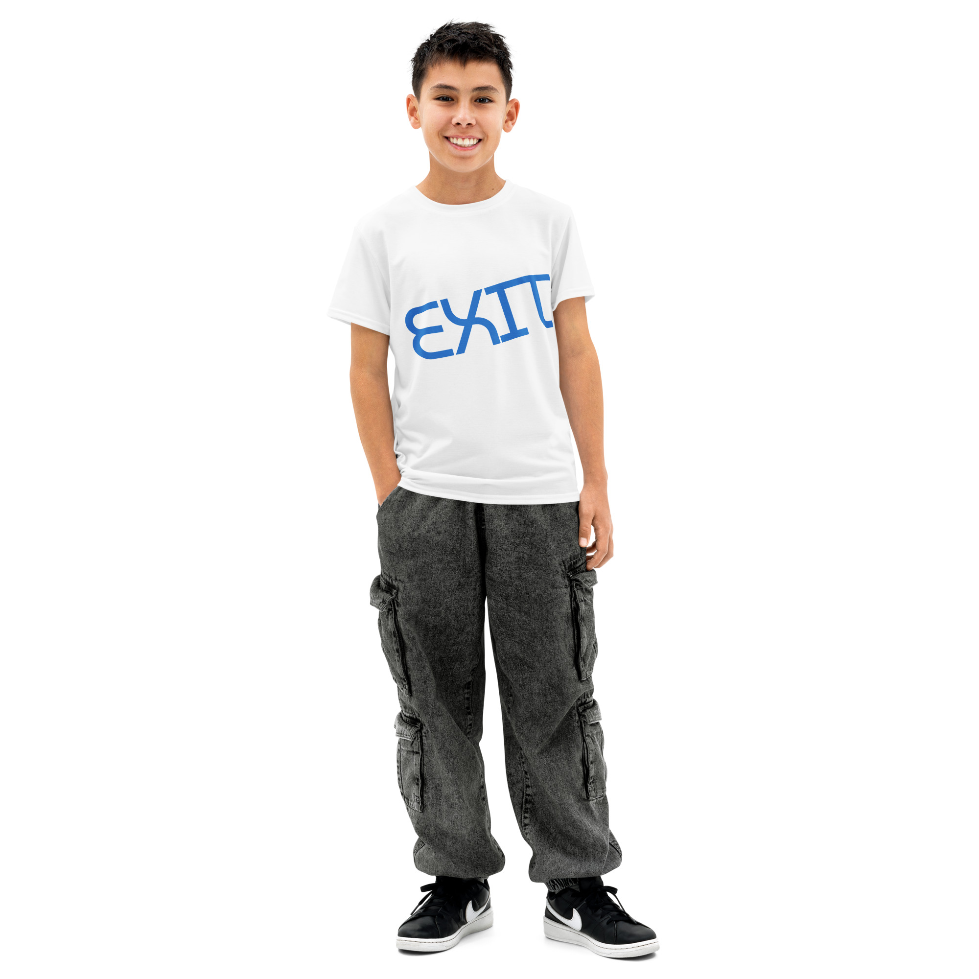 Youth Essential Soft-Touch Premium Cotton Crew Neck Tee