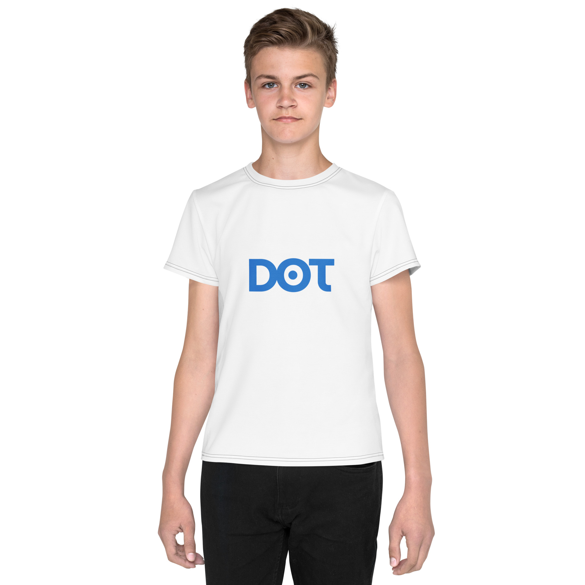 Youth Casual Crewneck Shirt