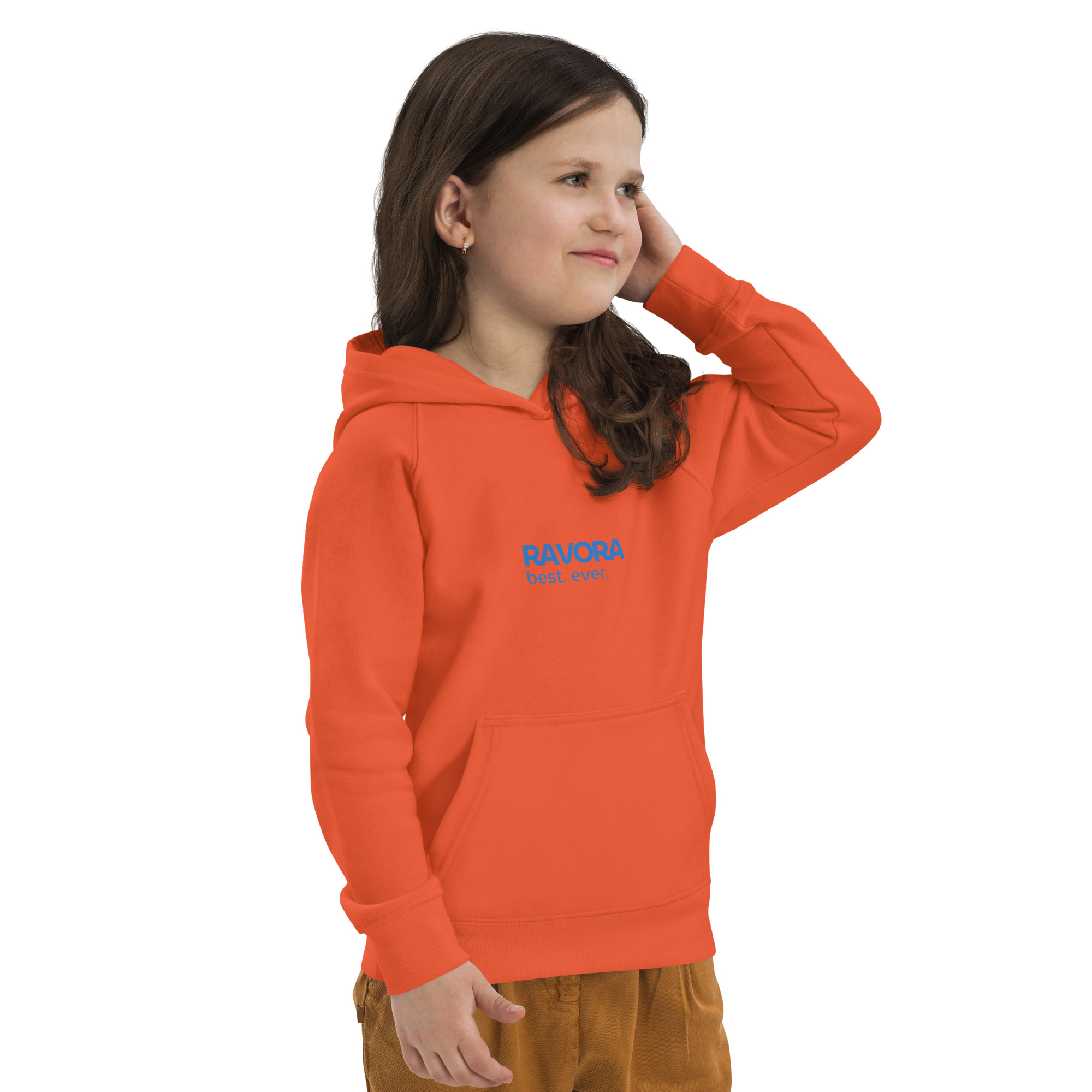 RAVORA Kids Eco Logo Hoodie
