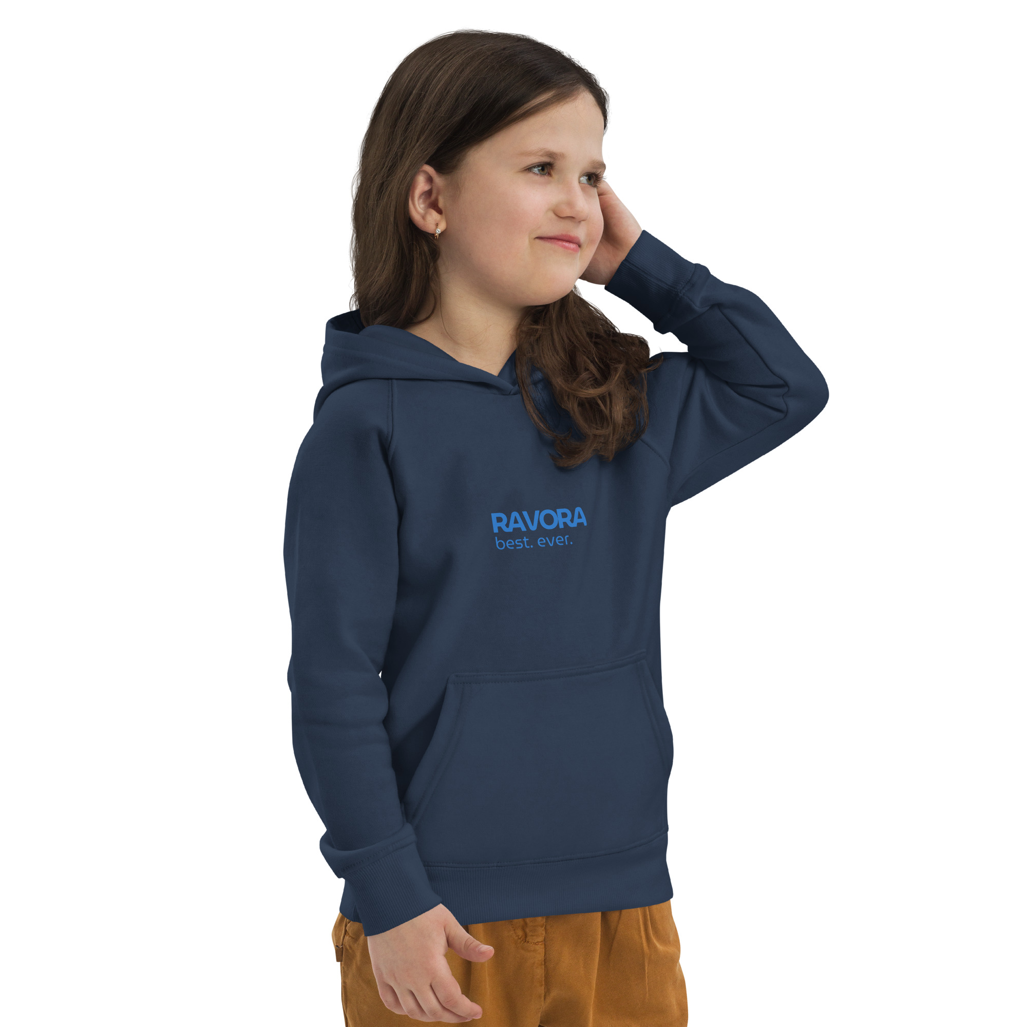 RAVORA Kids Eco Logo Hoodie