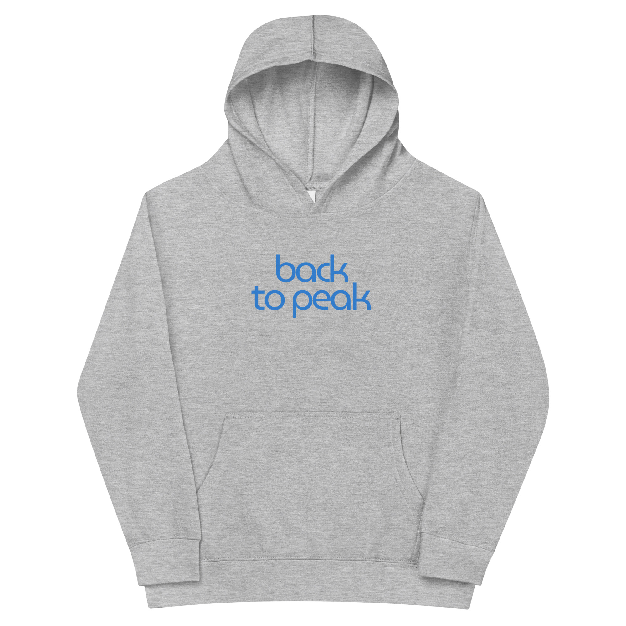 Back to Peak Kids Fleece Hoodie