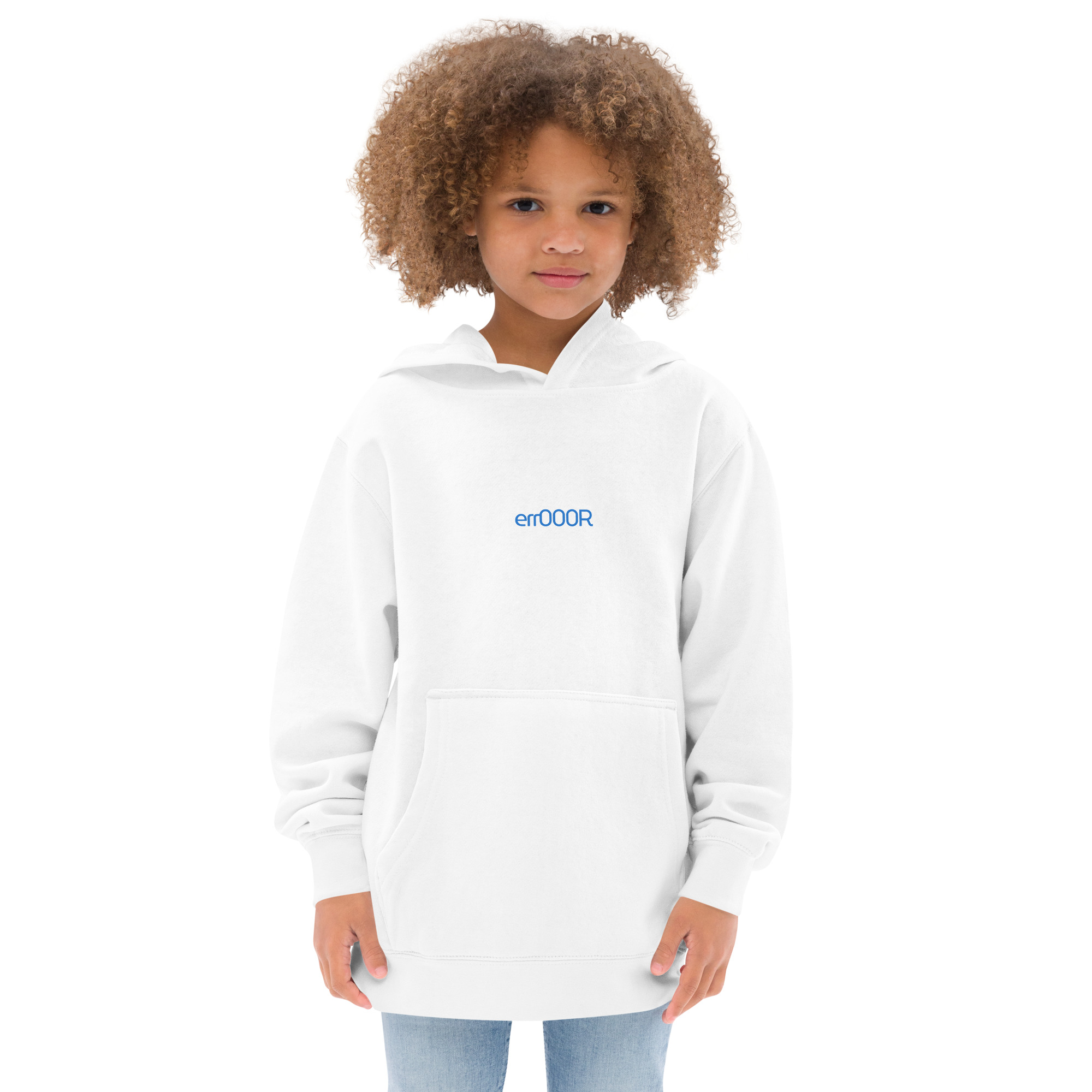 Kids Cozy Error Graphic Hoodie