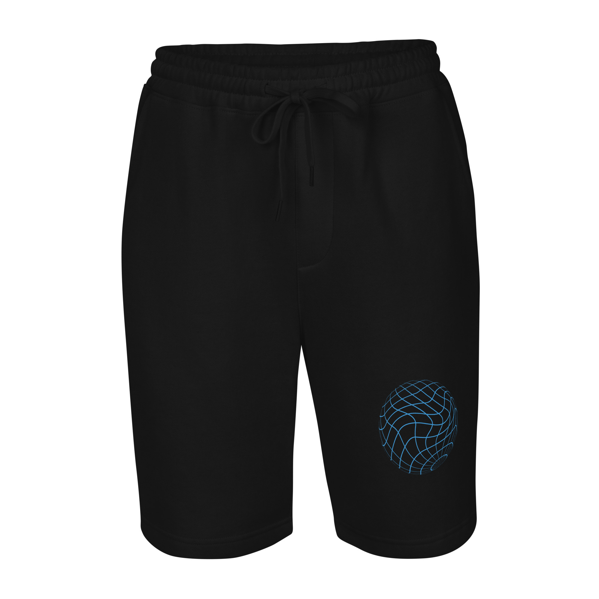 Men’s Cozy Cyber Grid Fleece Shorts