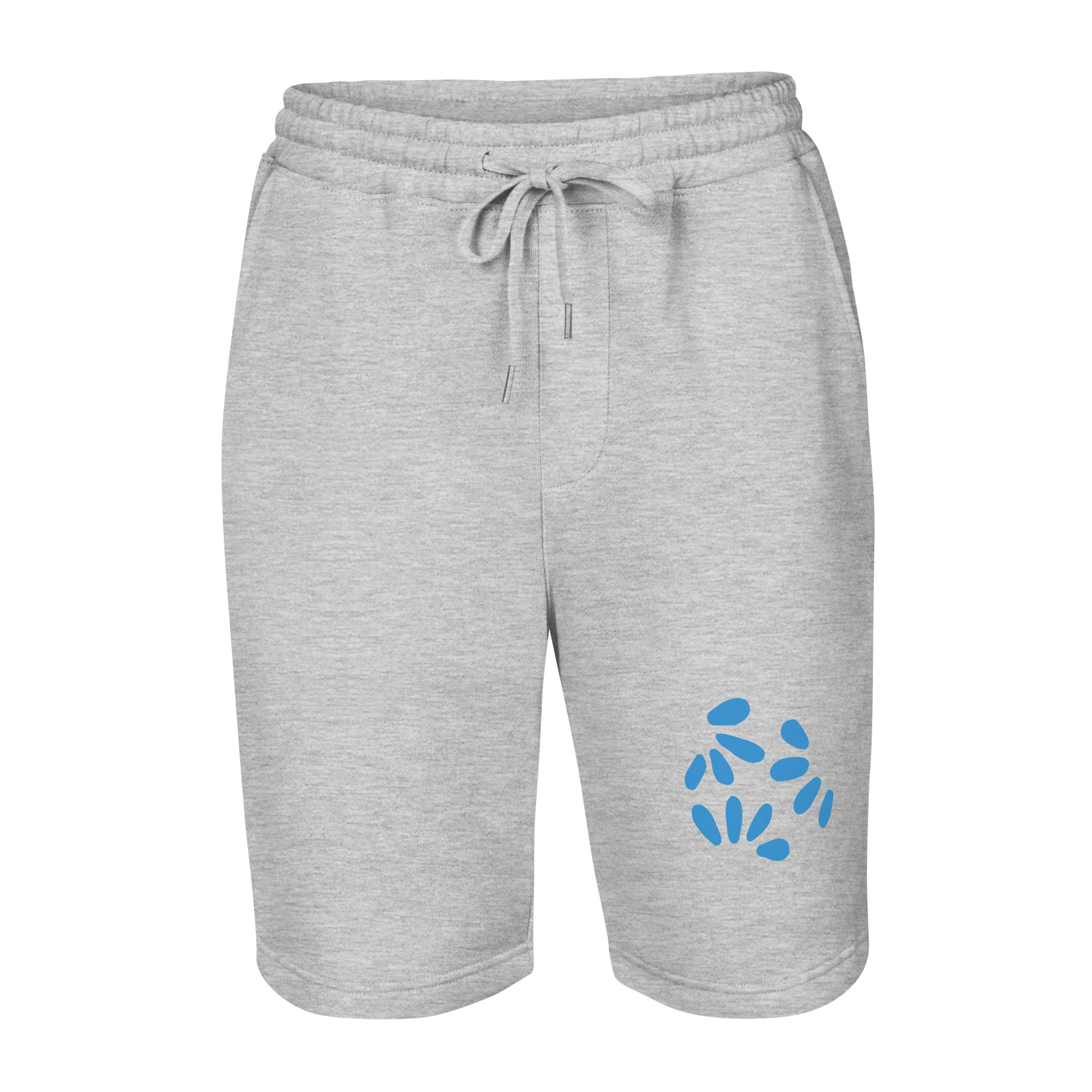 Fleece athletic shorts for men
