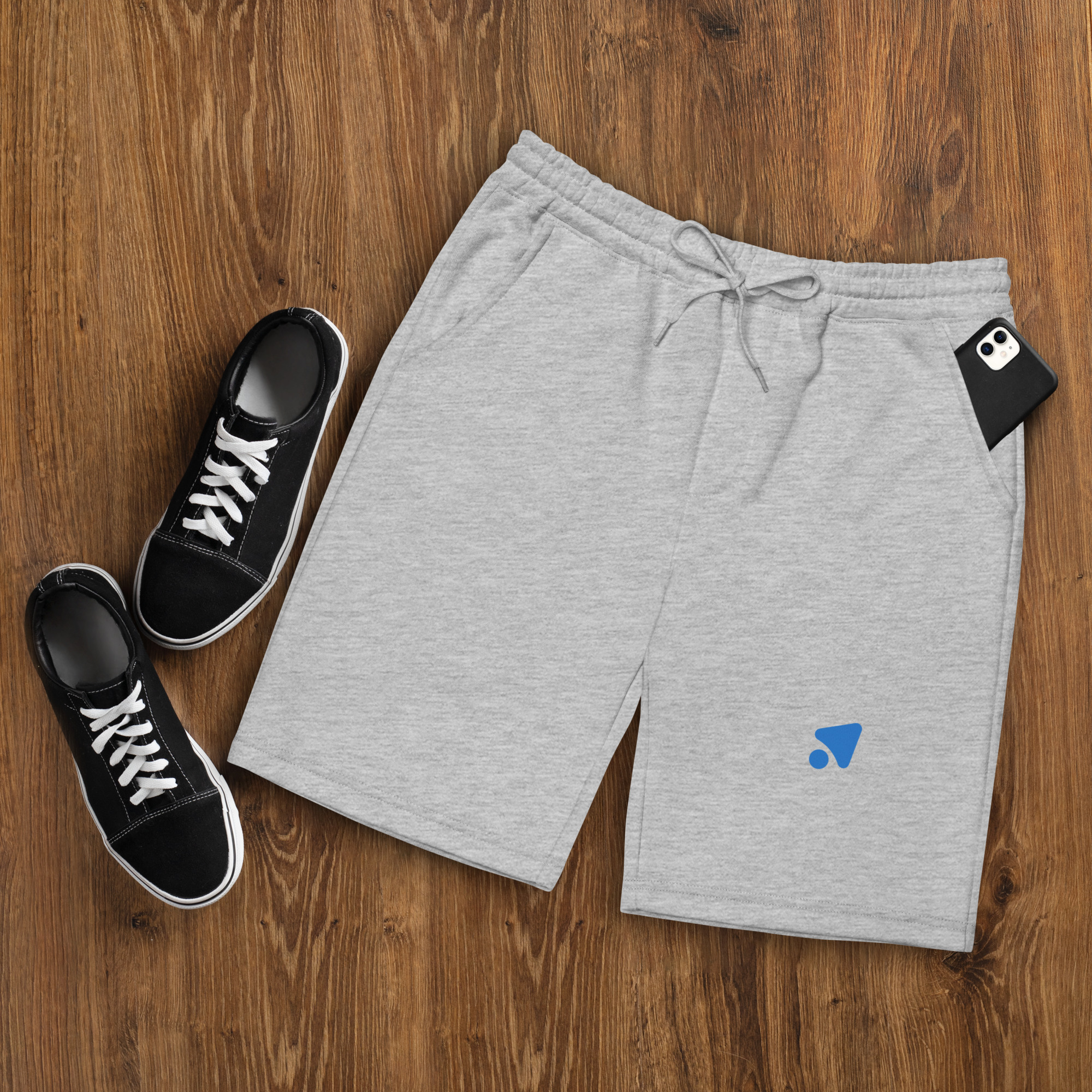 Men’s comfortable fleece shorts