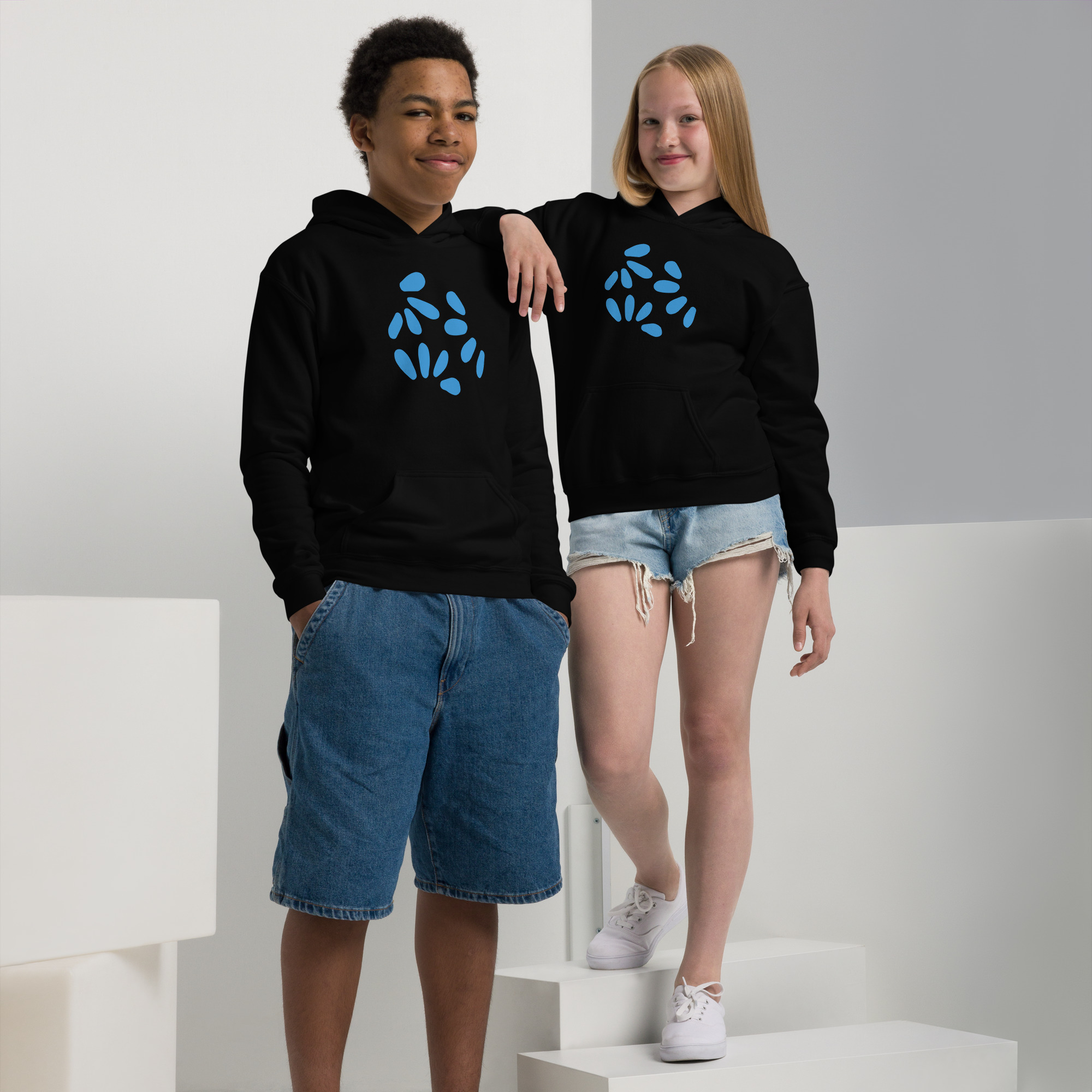 Teen warm pullover hoodie
