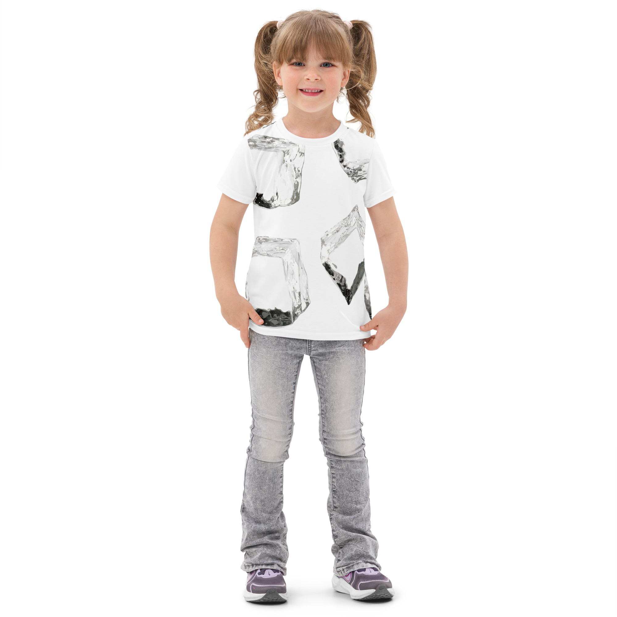 Soft Cotton Kids Crew Neck T-Shirt for Everyday Wear
