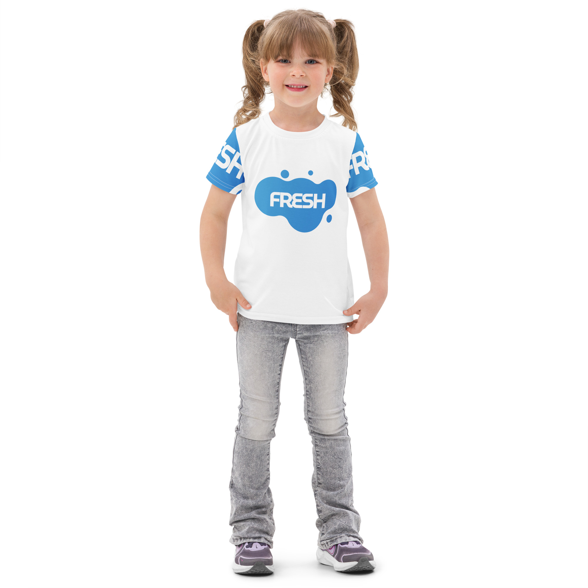 Soft Kids Cotton Crew Neck T-Shirt