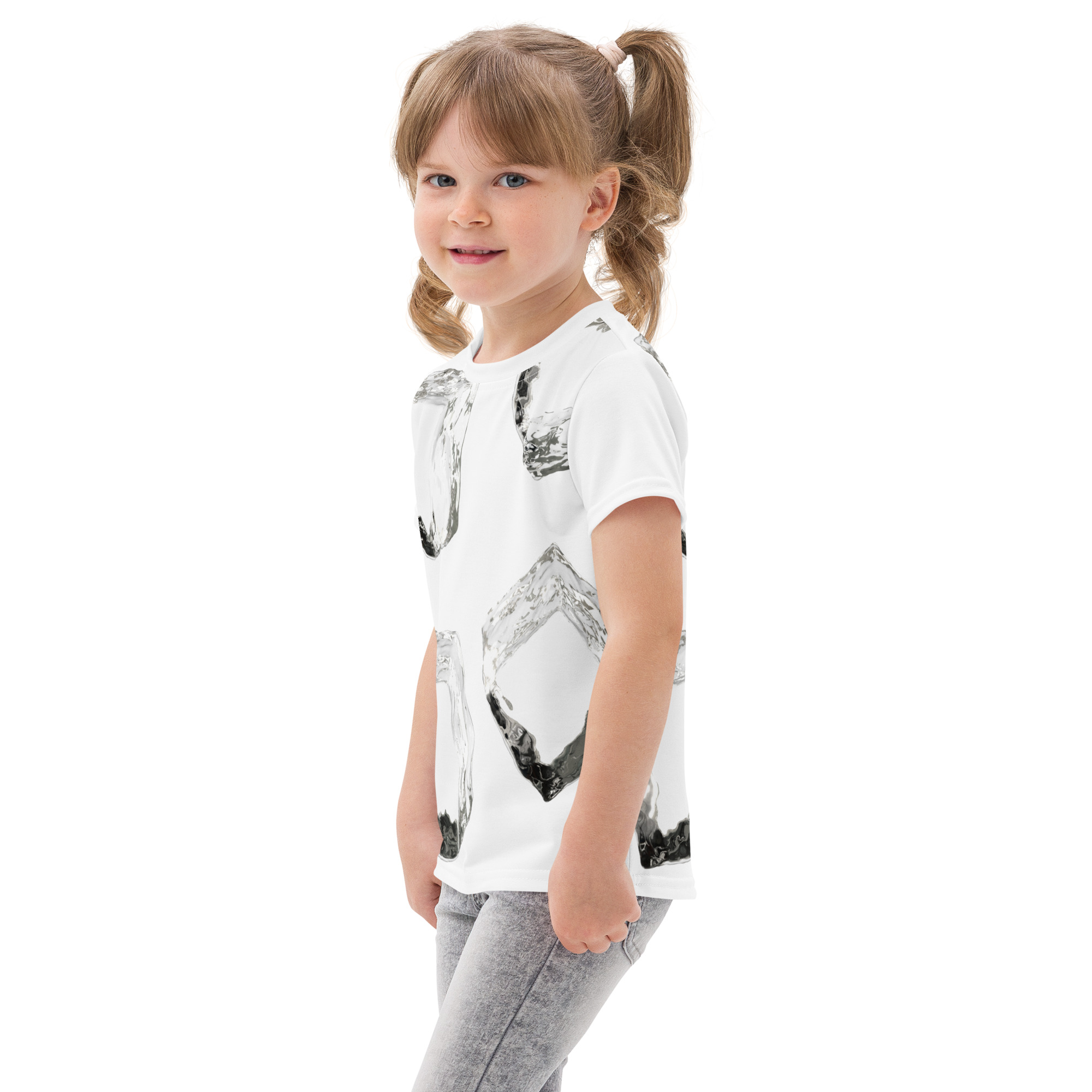 Soft Cotton Kids Crew Neck T-Shirt for Everyday Wear