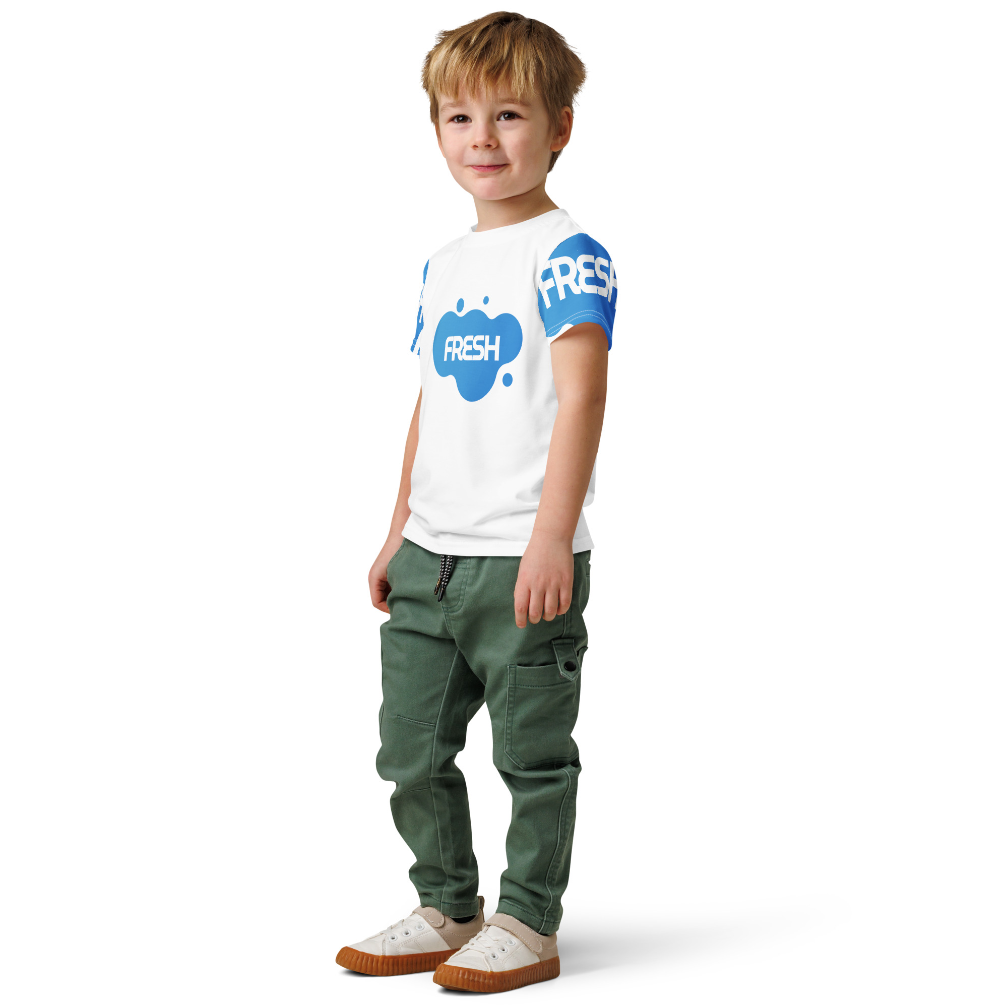 Soft Kids Cotton Crew Neck T-Shirt