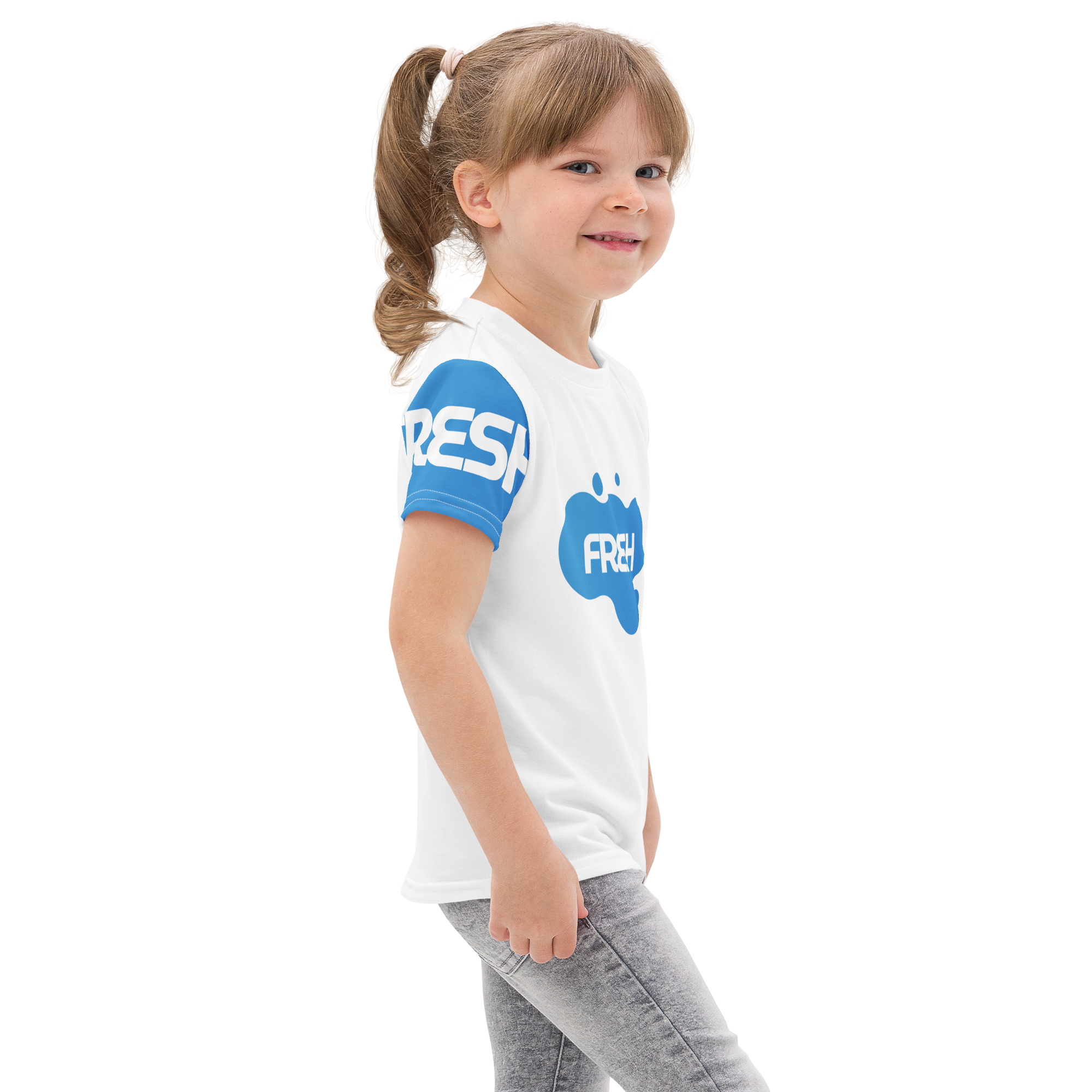 Soft Kids Cotton Crew Neck T-Shirt