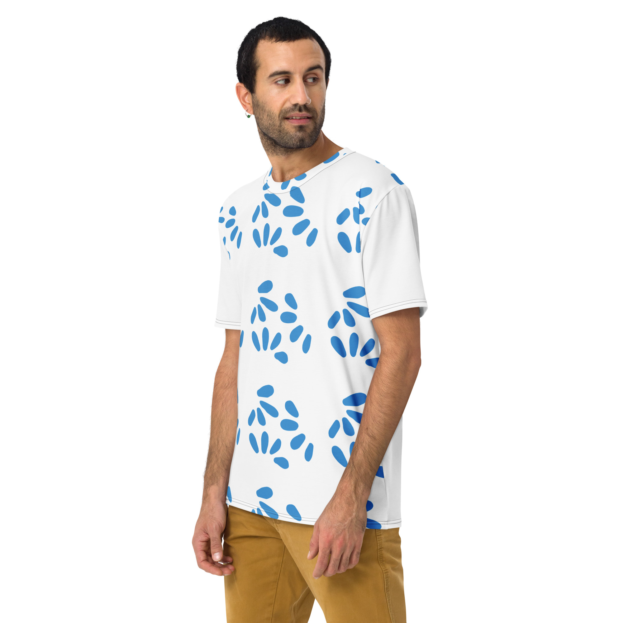 Minimal Petal Scatter Graphic Tee