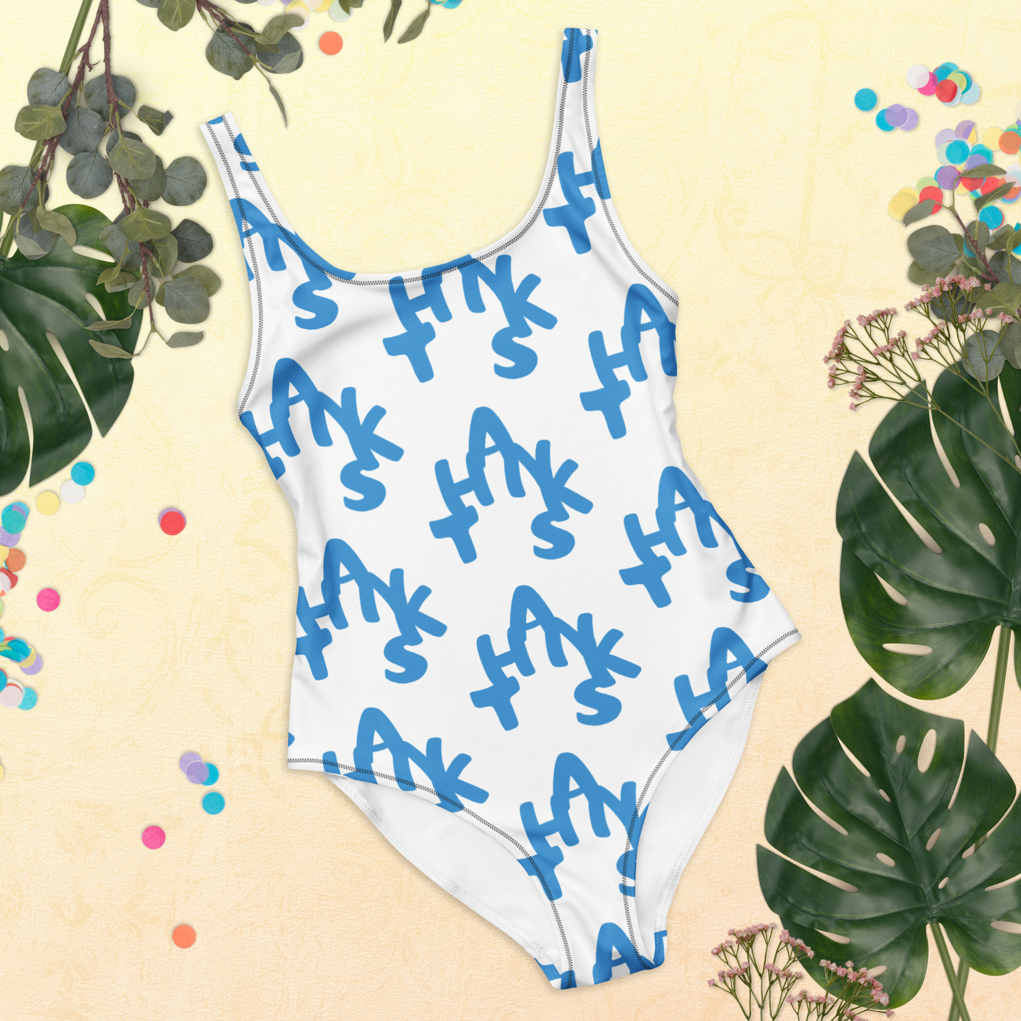 Positive Vibes One-Piece Swimsuit