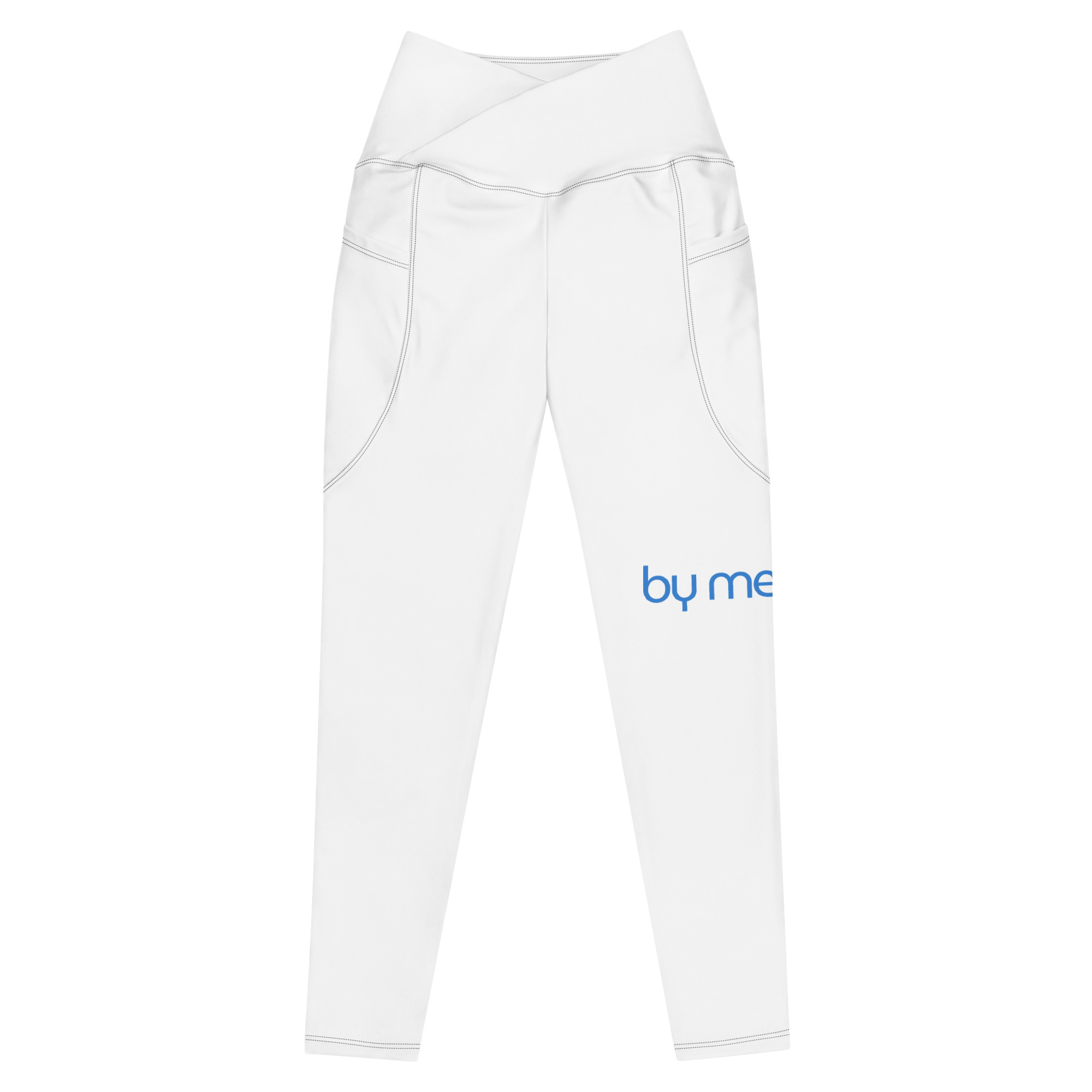 Women’s crossover leggings with pockets