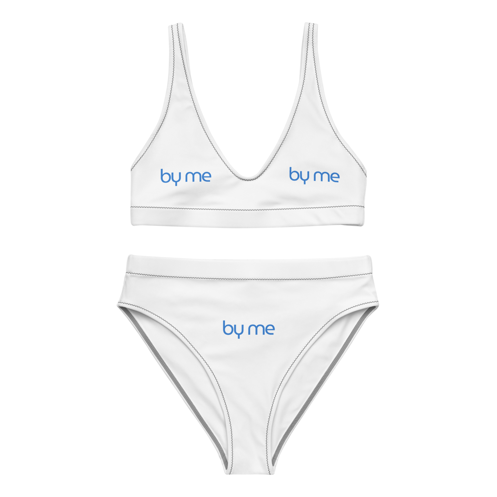 Eco-friendly high-waisted bikini