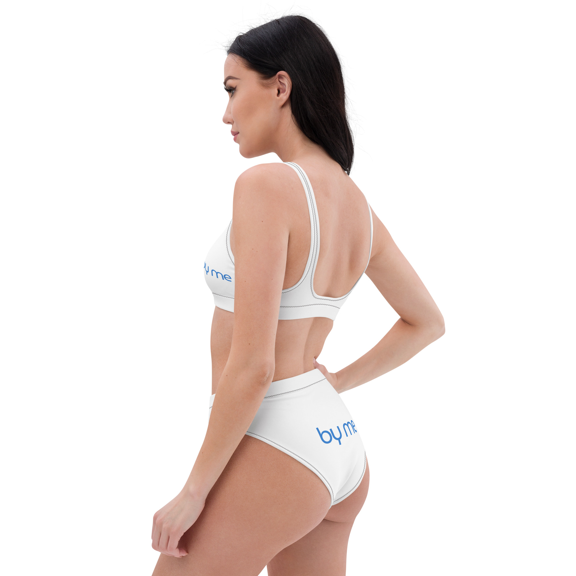 Eco-friendly high-waisted bikini