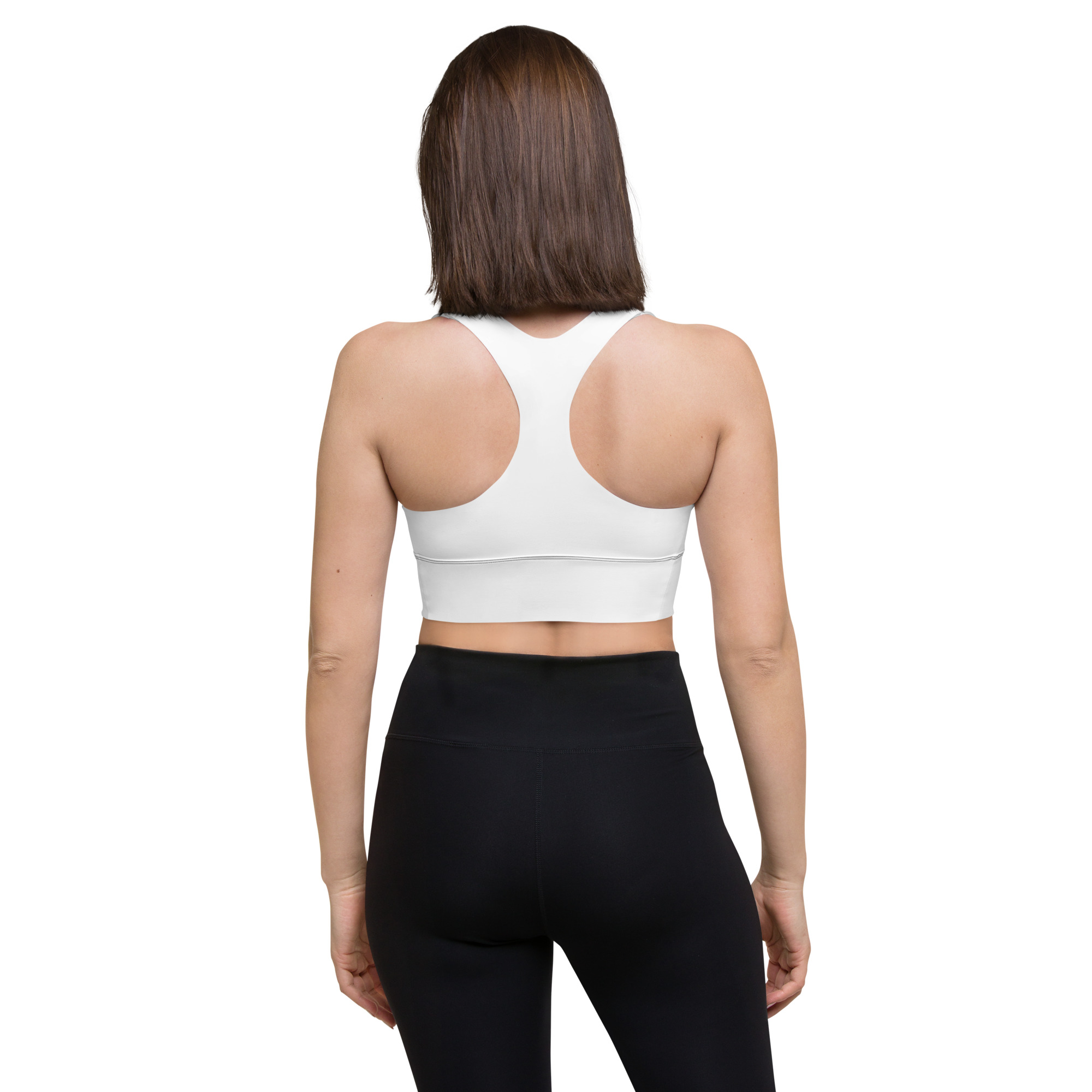 Sustainable extended-length athletic top