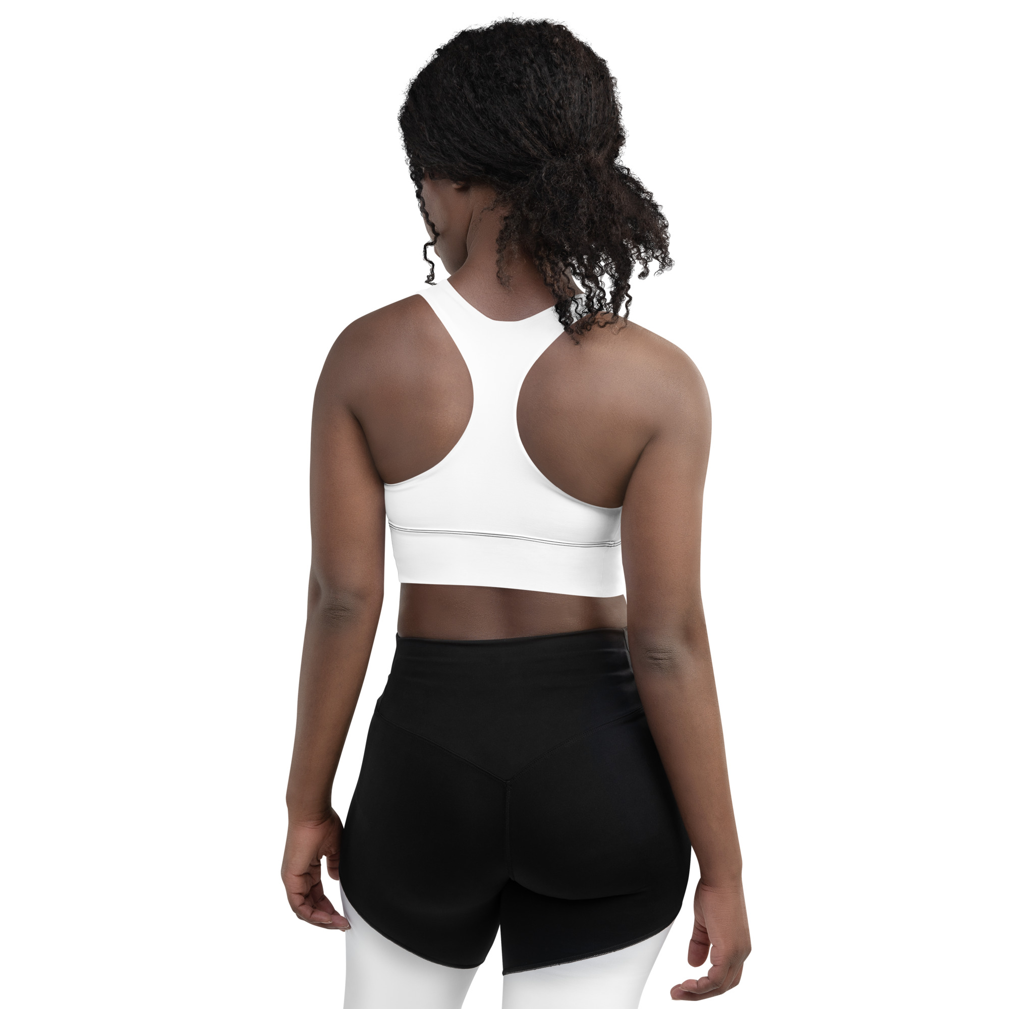 Sustainable extended-length athletic top