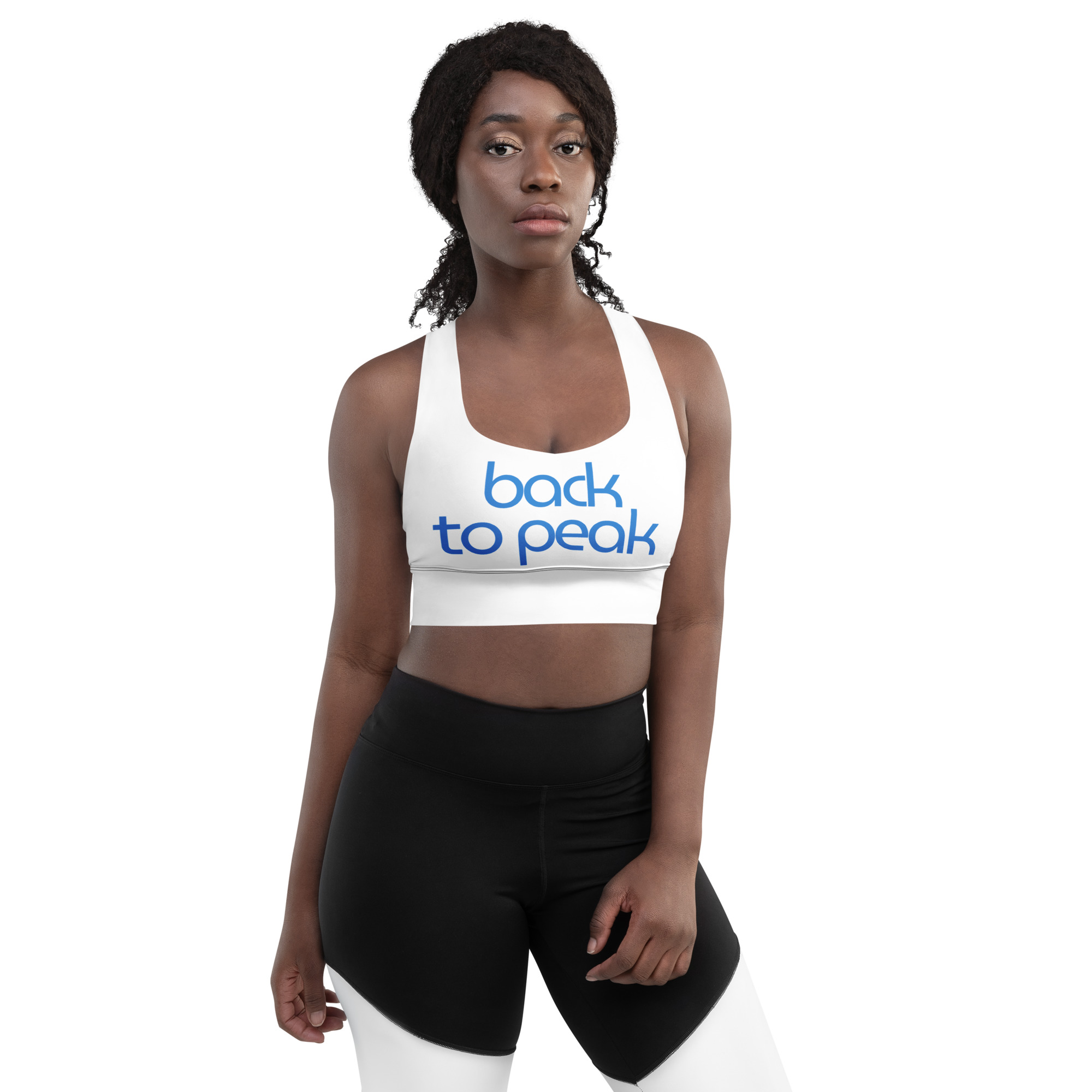 Sustainable extended-length athletic top