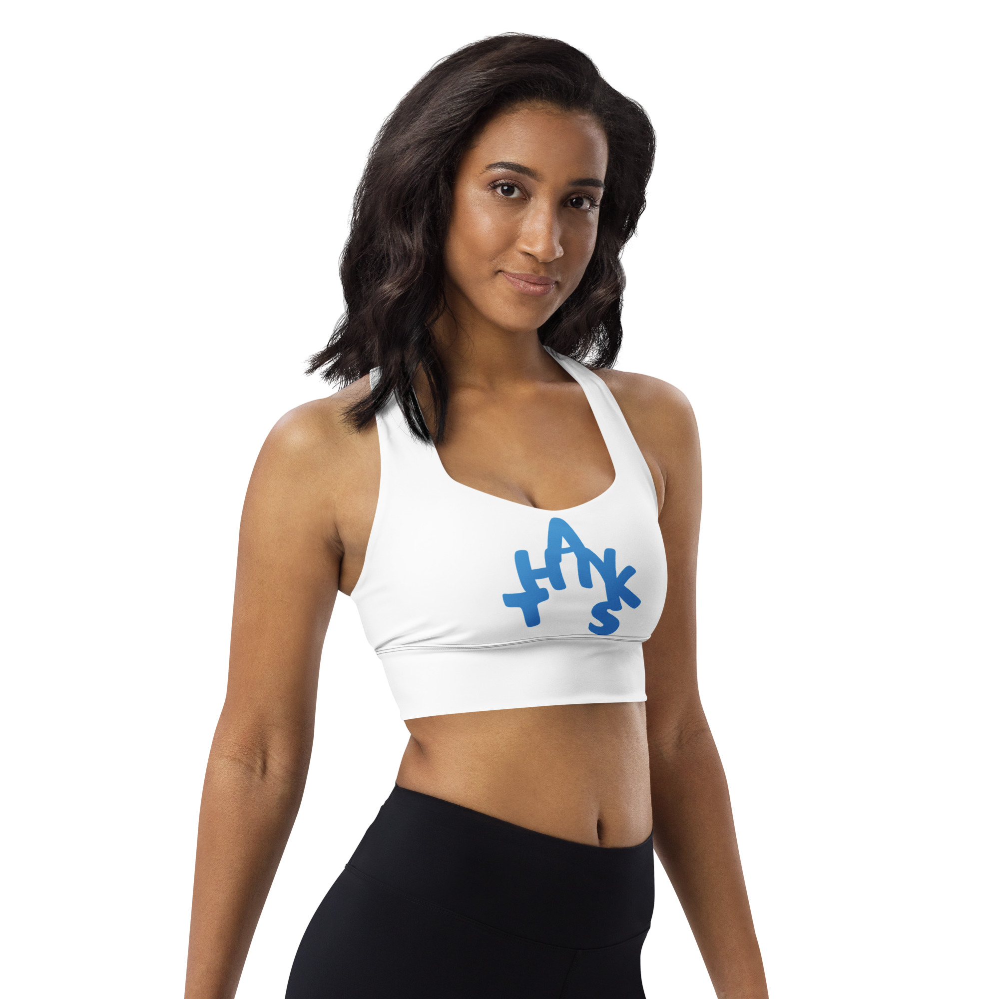 Eco “Thanks” Longline Sports Bra