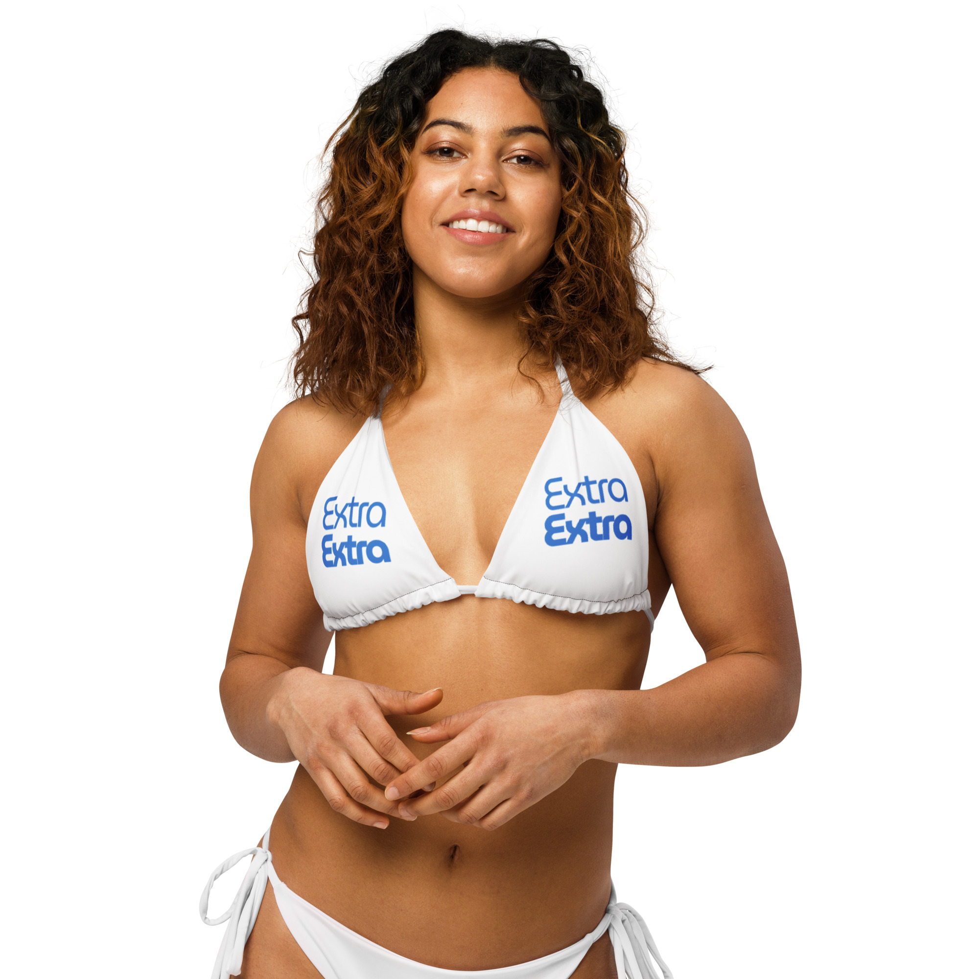 Eco-patterned halter