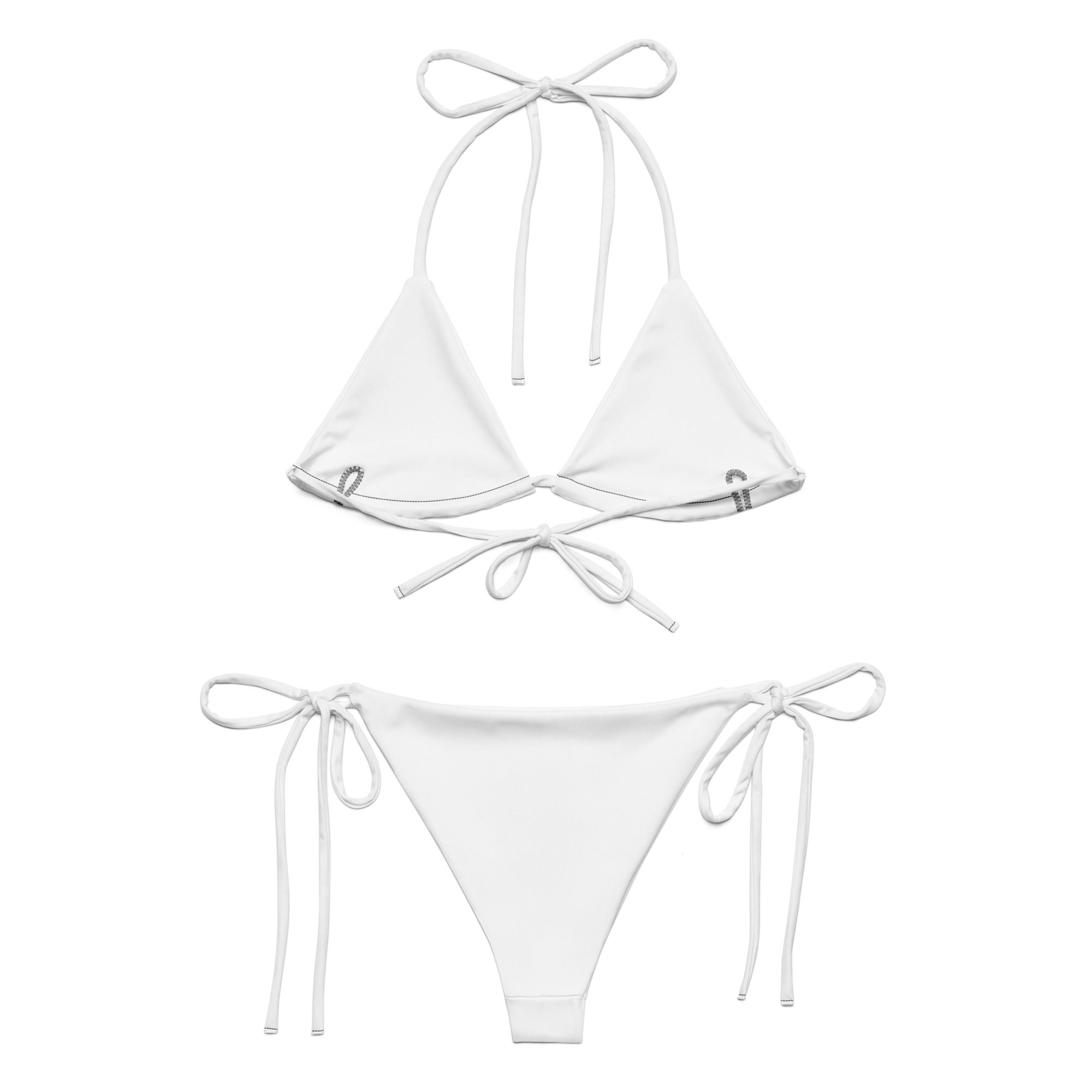 Gratitude Print Bikini Set