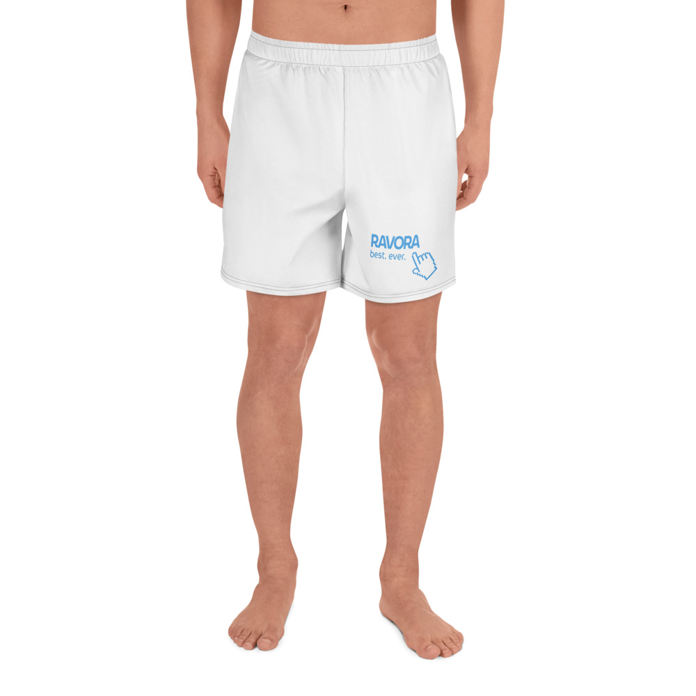 Men’s printed athletic long shorts