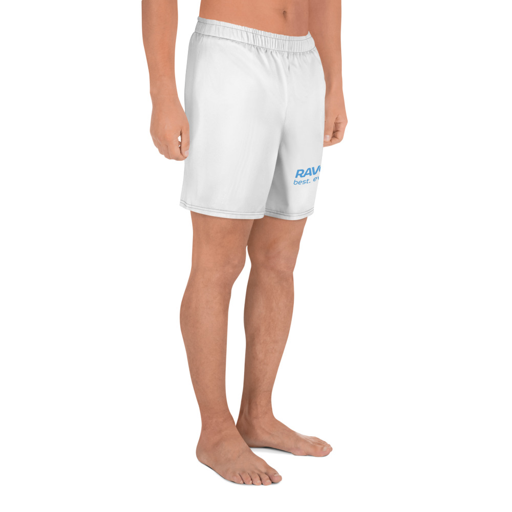 Men’s printed athletic long shorts