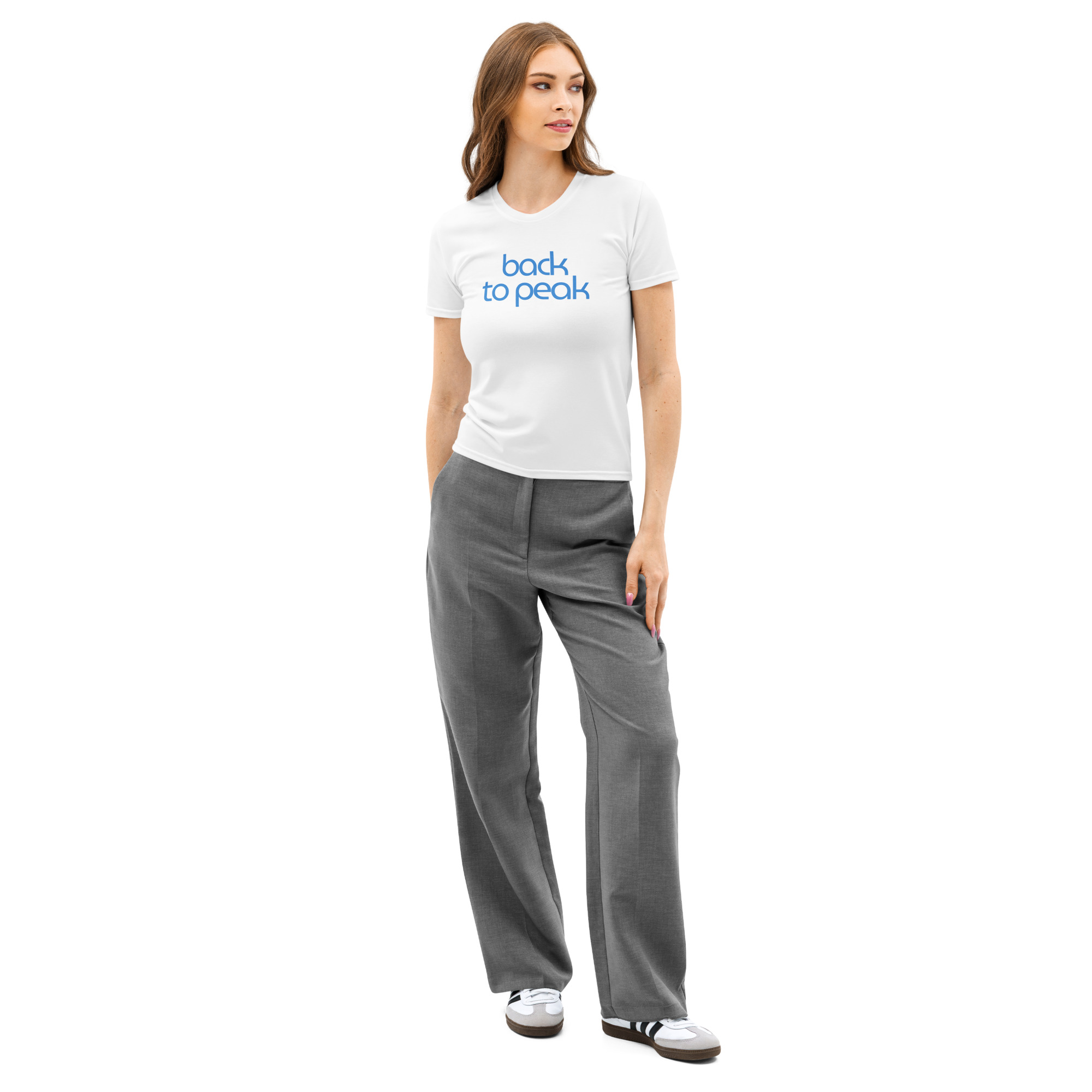 Ladies' classic cotton tee