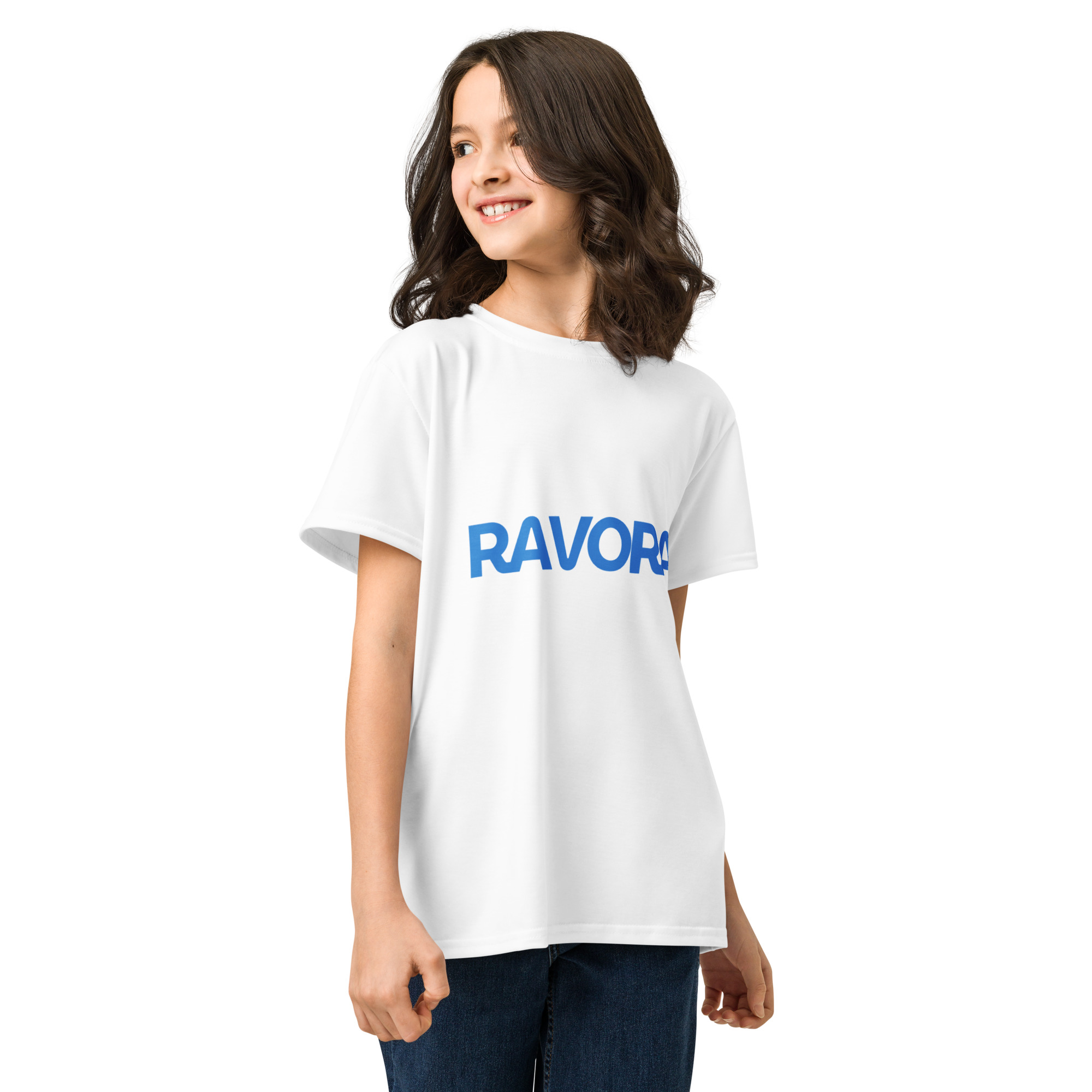 Youth Botanical Cotton Crew: High-Density Geometric Precision for a Durable, Pure-Fiber Silhouette