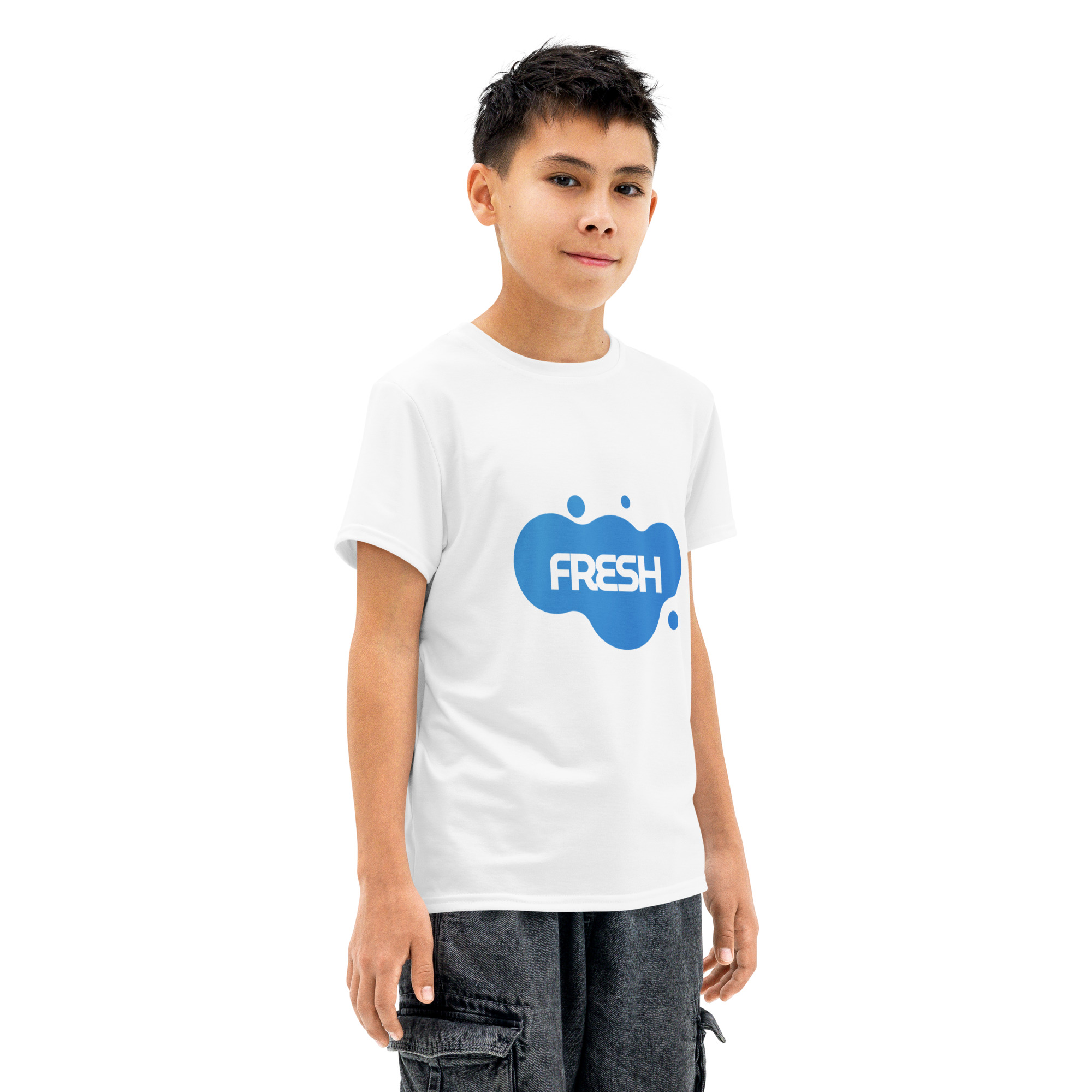 Premium Youth Cotton Crew Neck T-Shirt