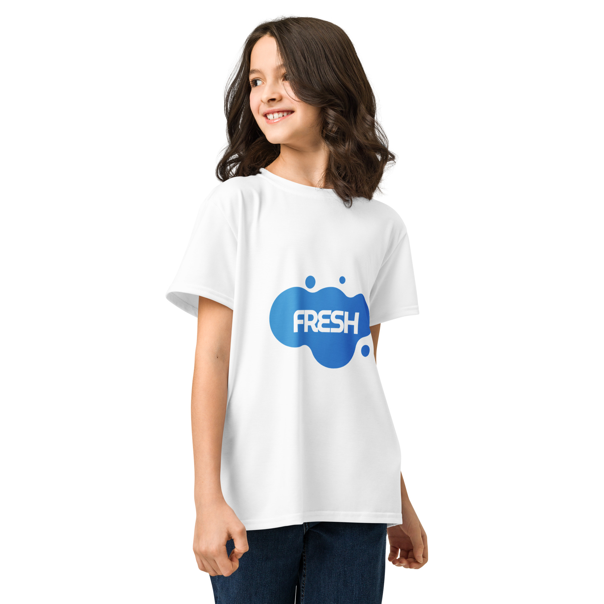 Premium Youth Cotton Crew Neck T-Shirt
