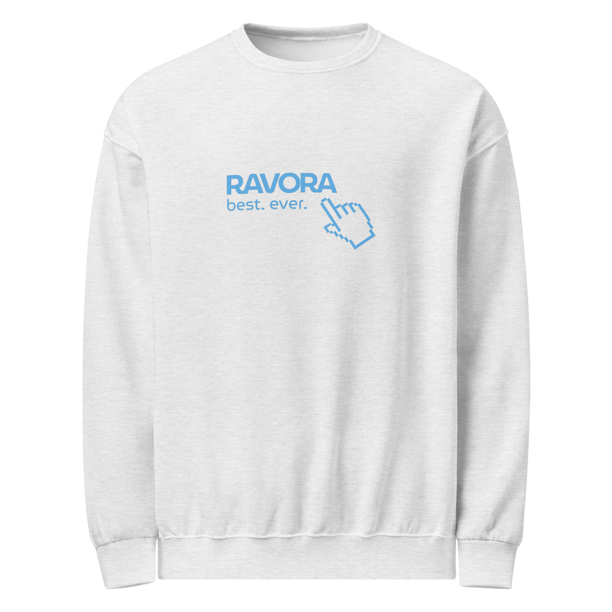 Crewneck pullover sweatshirt