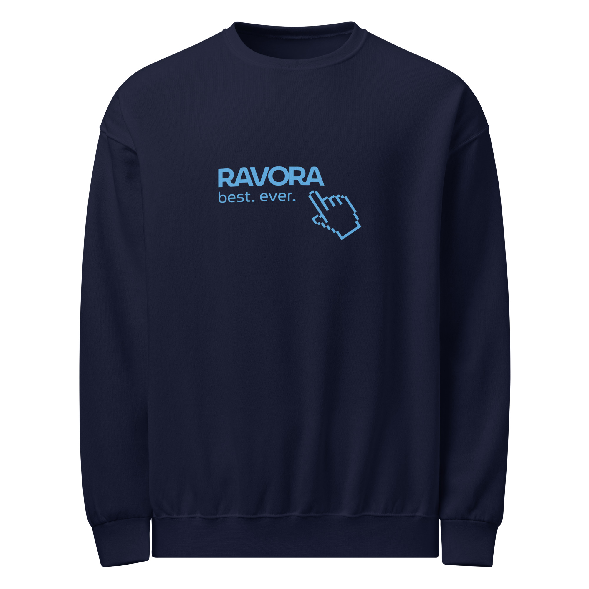 Crewneck pullover sweatshirt